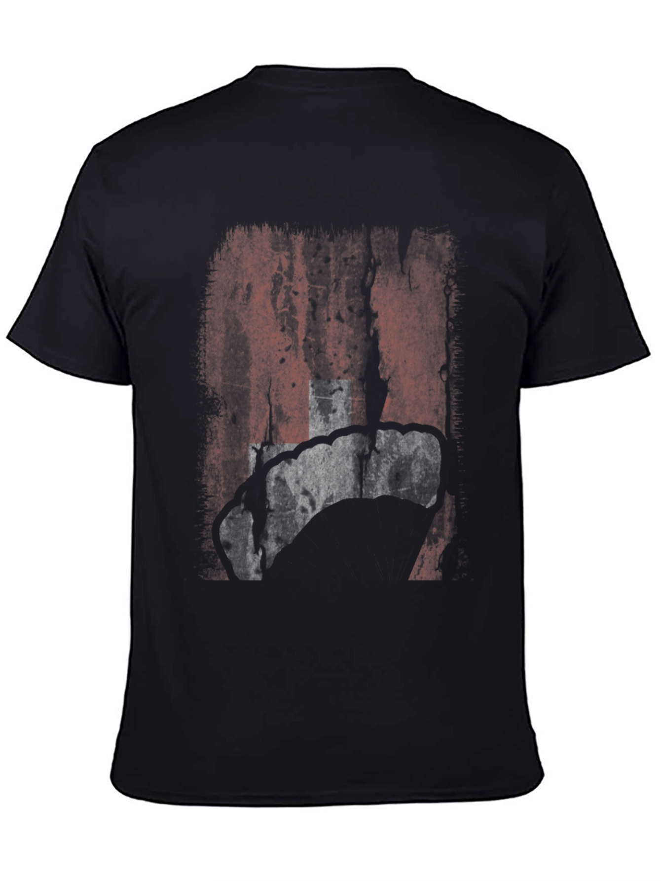 Distressed Texas Map Graphic T-Shirt