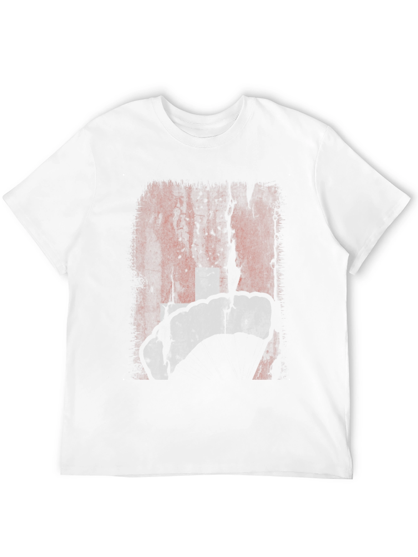 Distressed Texas Map Graphic T-Shirt