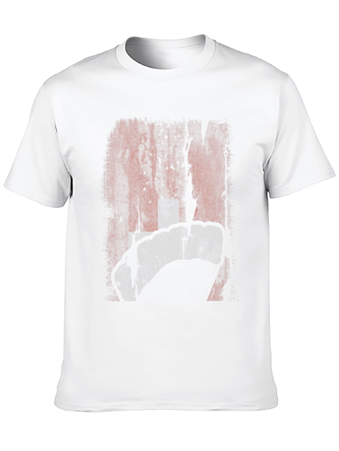 Distressed Texas Map Graphic T-Shirt