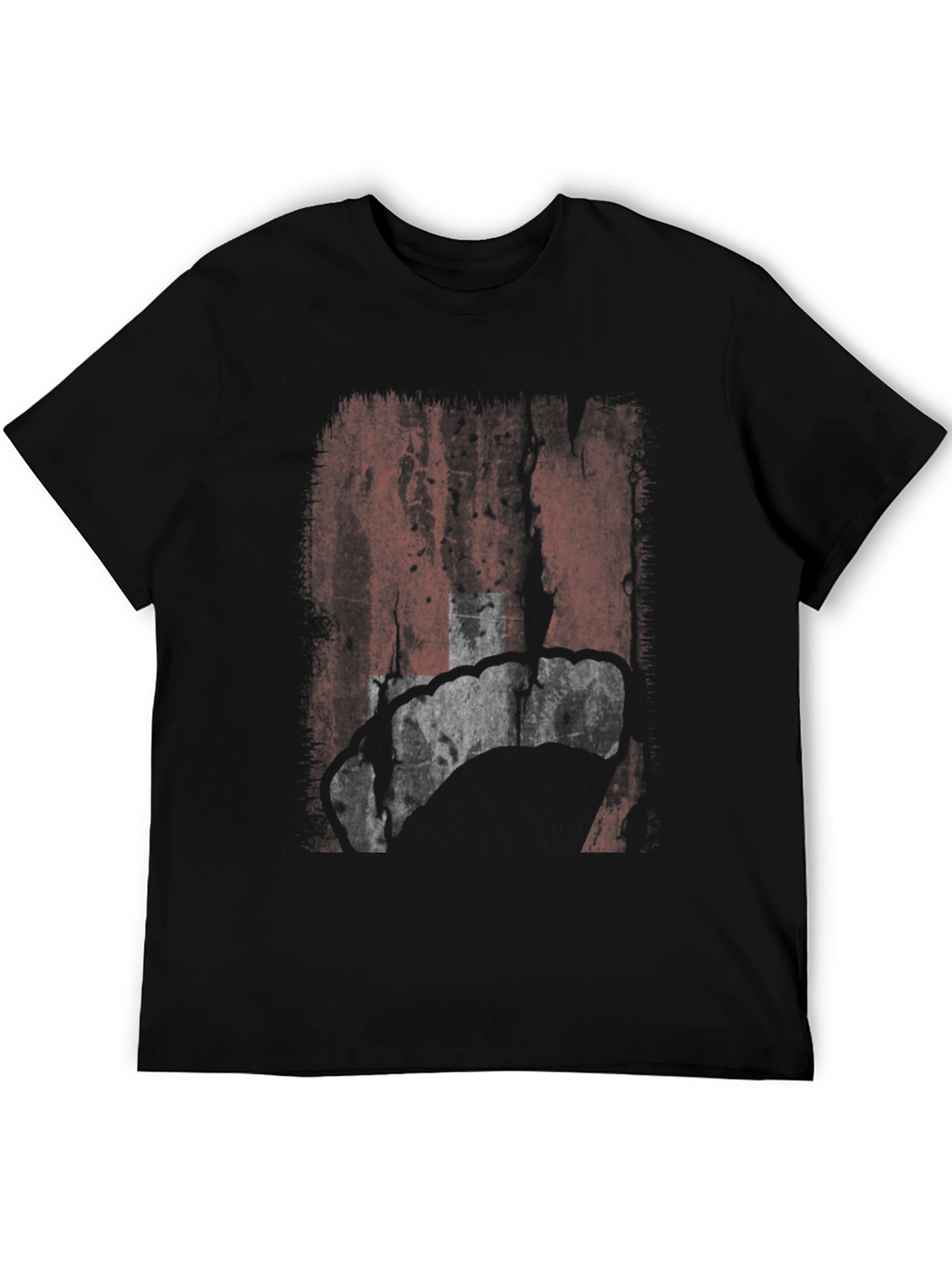 Distressed Texas Map Graphic T-Shirt