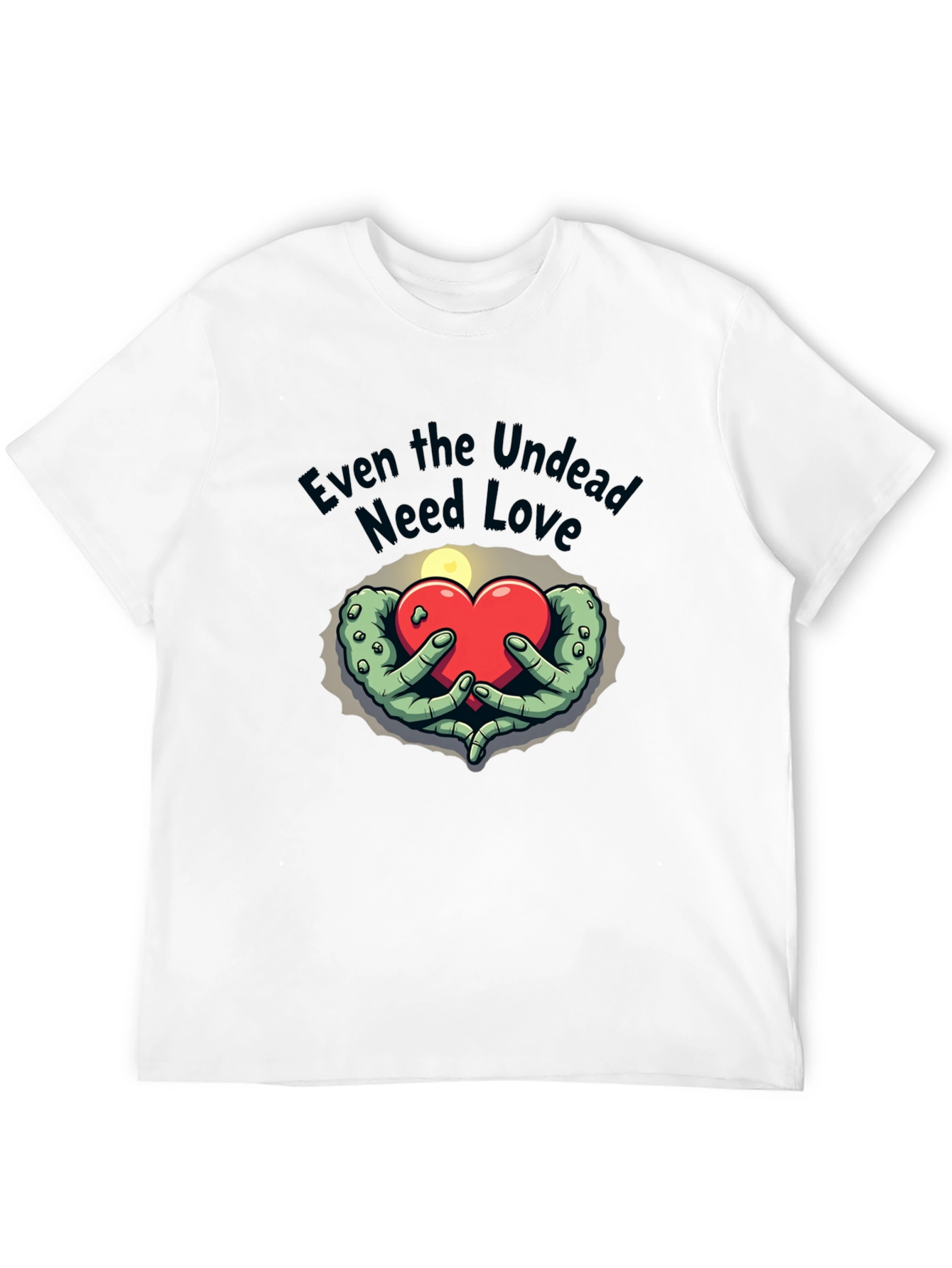 Undead Love Graphic Tee - Zombie Heart T-Shirt