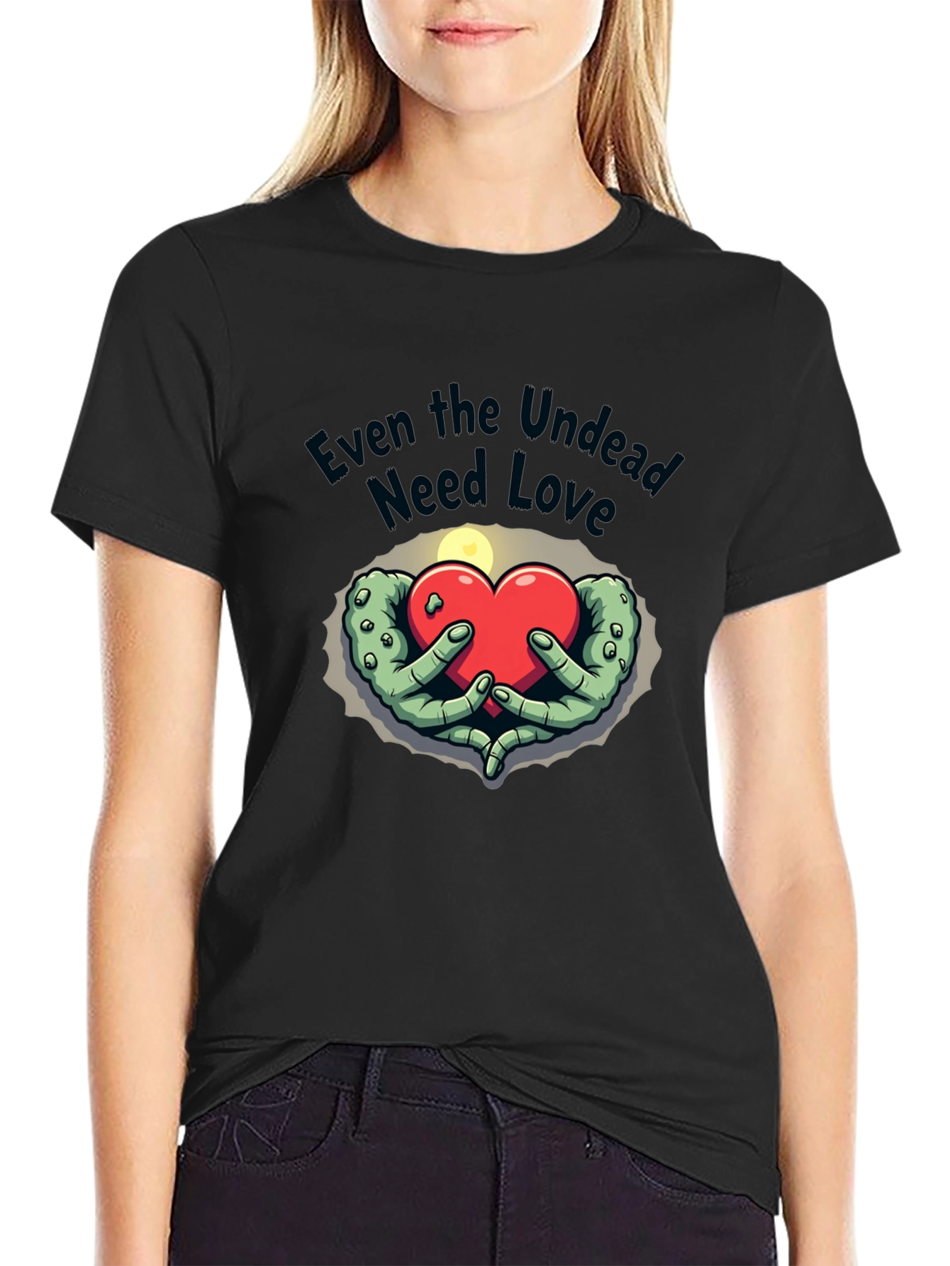 Undead Love Graphic Tee - Zombie Heart T-Shirt