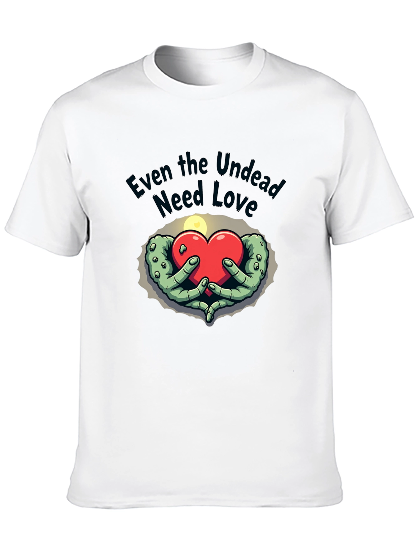 Undead Love Graphic Tee - Zombie Heart T-Shirt