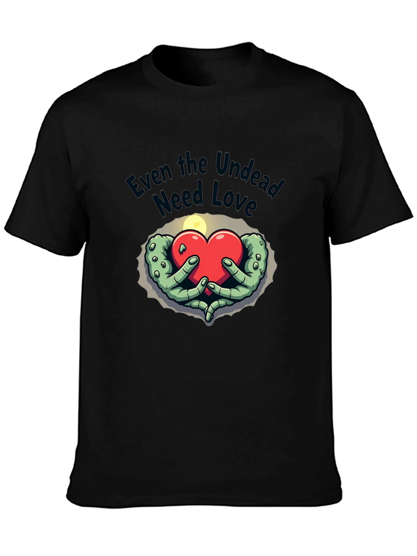 Undead Love Graphic Tee - Zombie Heart T-Shirt