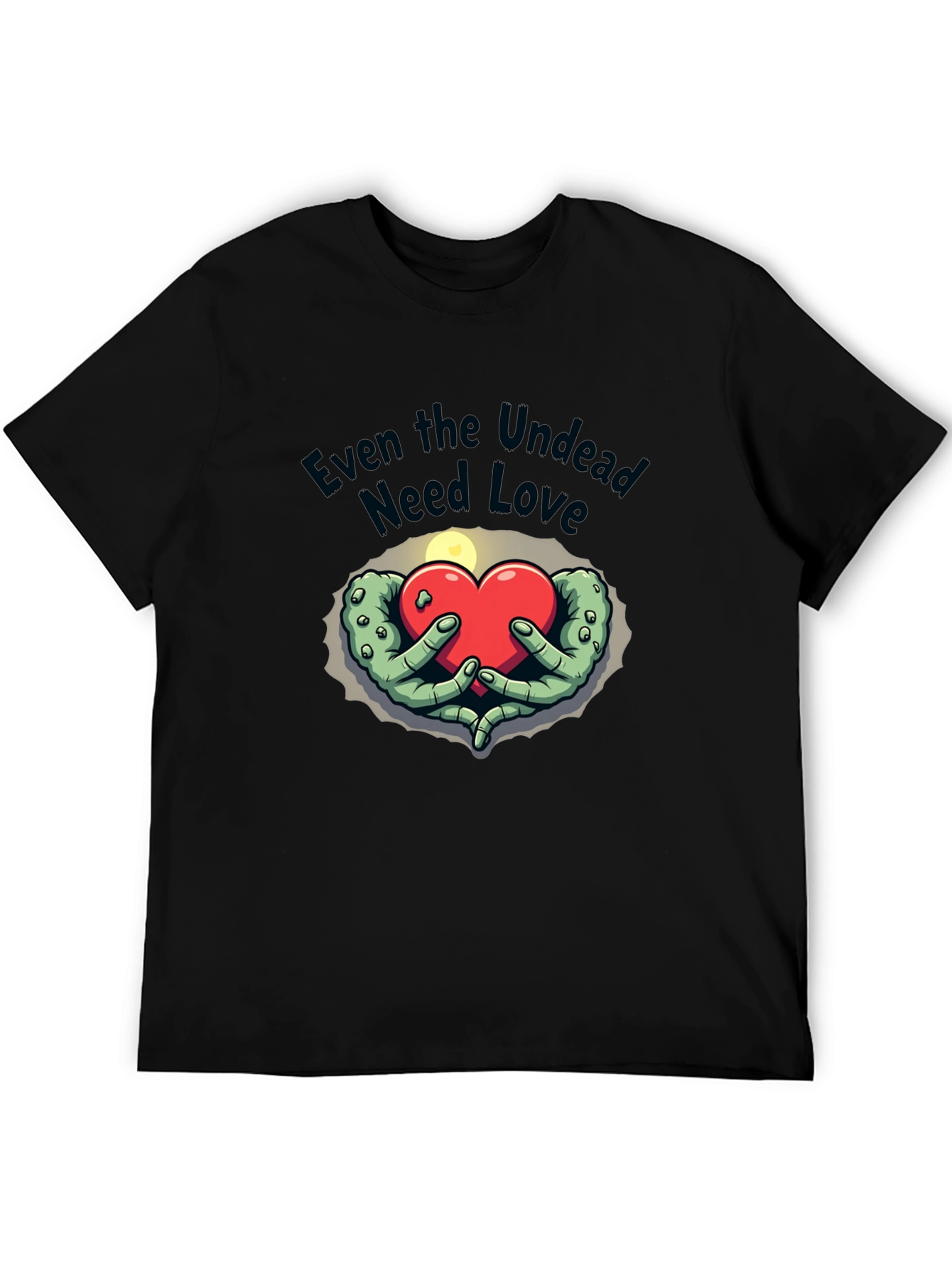 Undead Love Graphic Tee - Zombie Heart T-Shirt