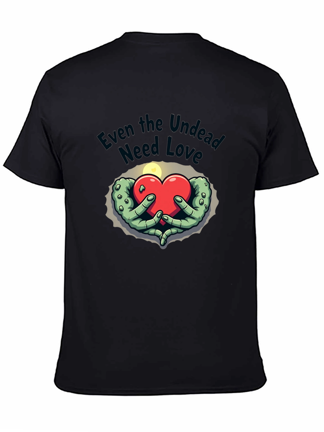 Undead Love Graphic Tee - Zombie Heart T-Shirt