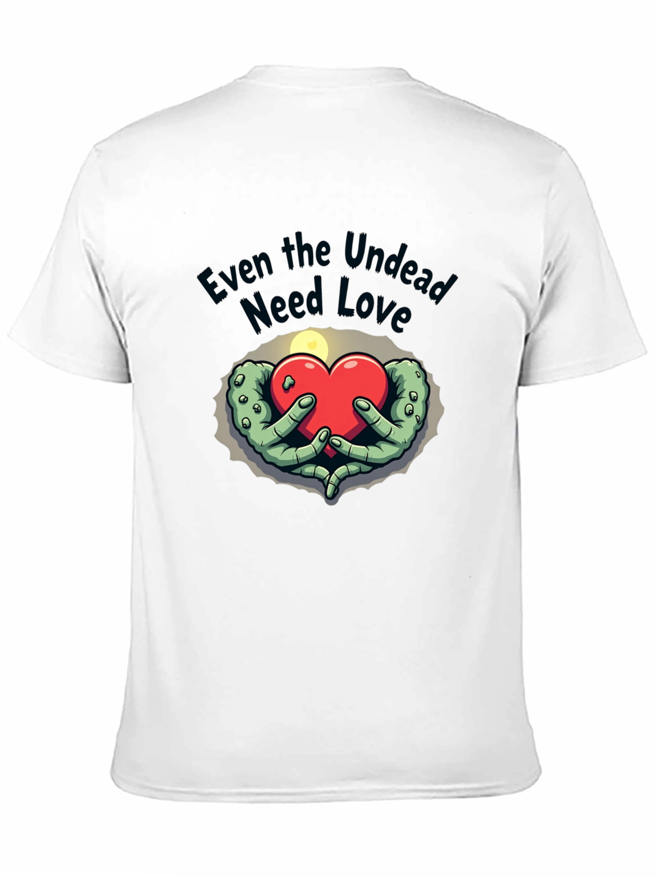 Undead Love Graphic Tee - Zombie Heart T-Shirt