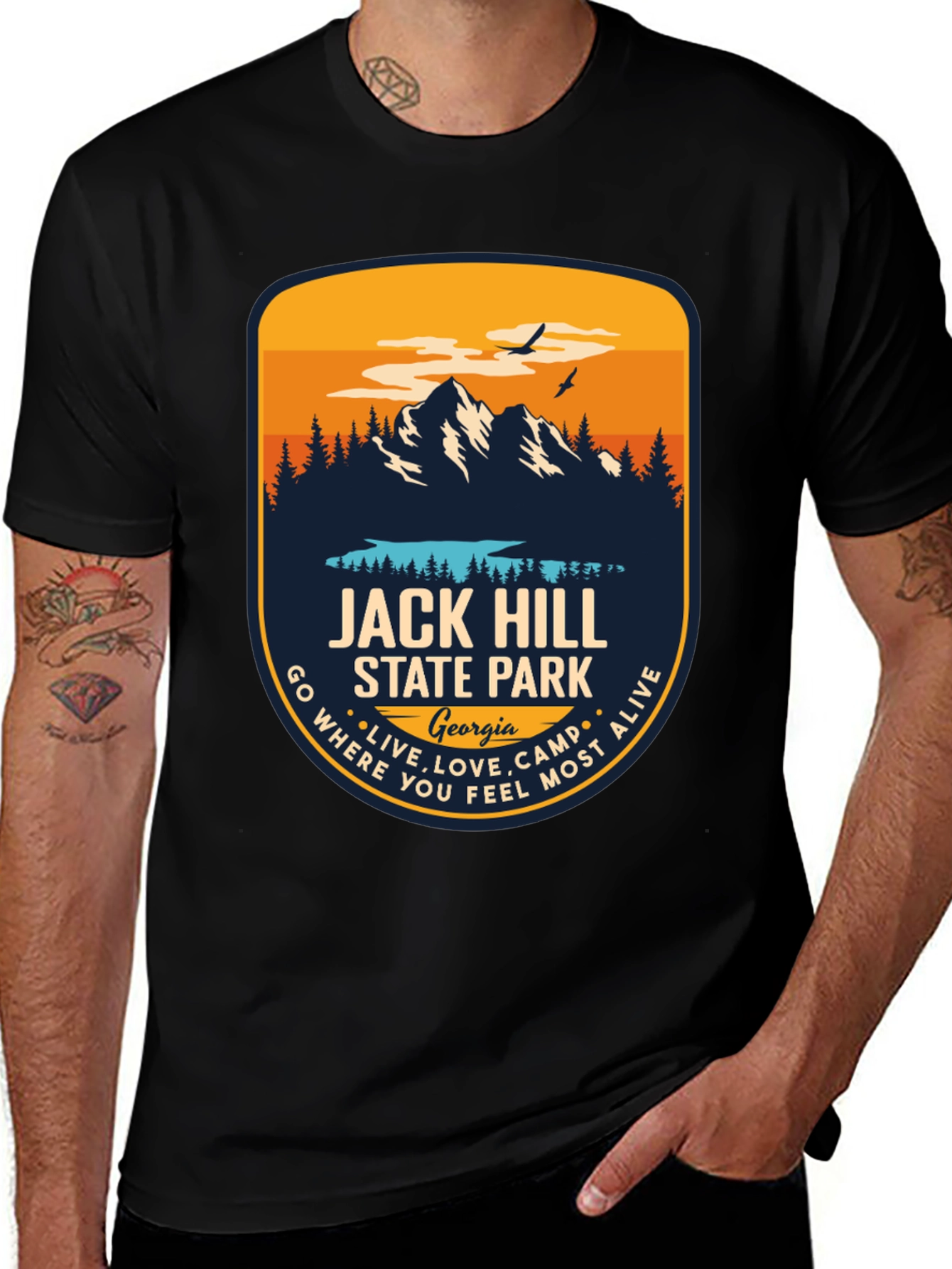 Jack Hill State Park Graphic T-Shirt