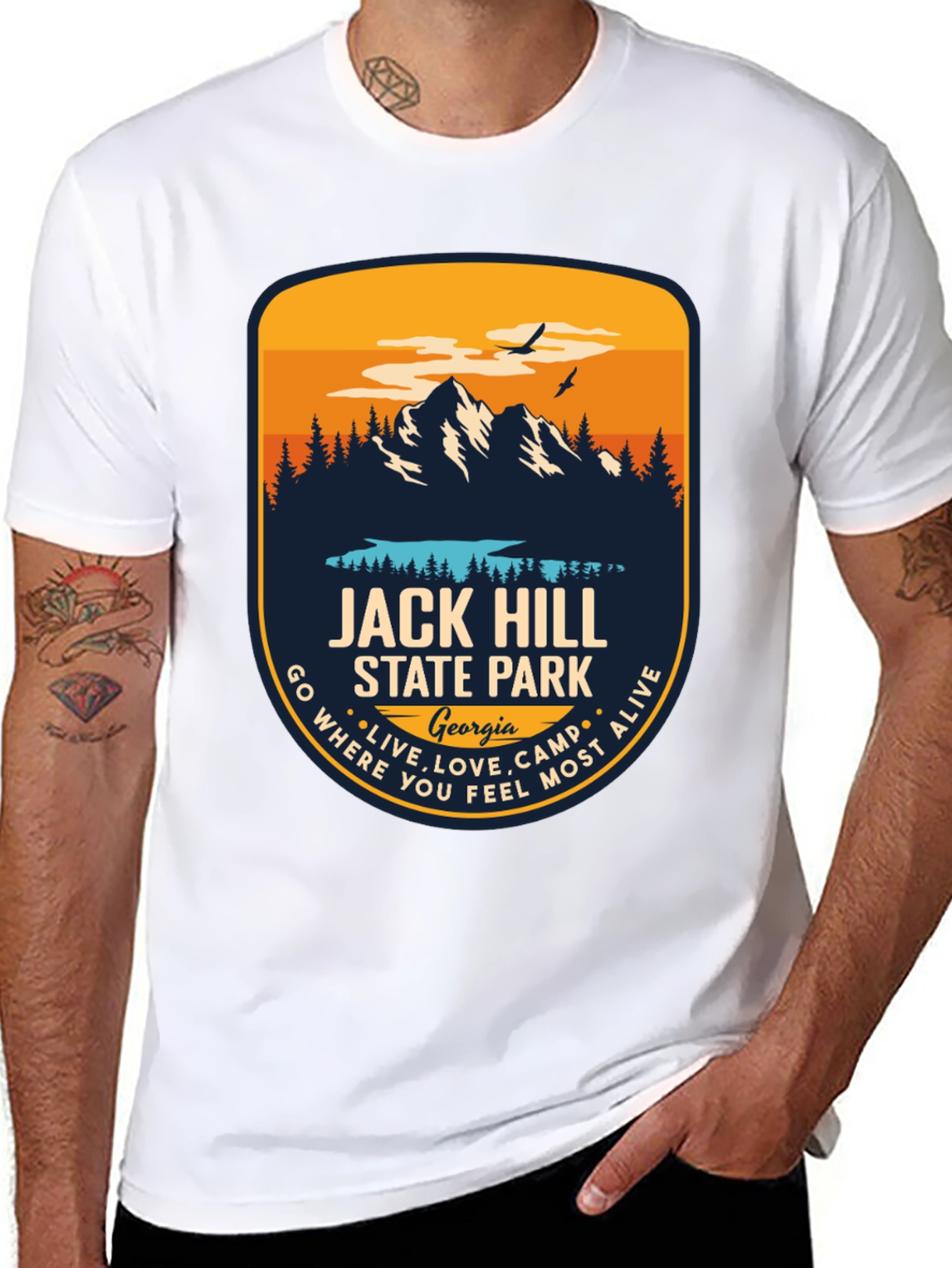 Jack Hill State Park Graphic T-Shirt