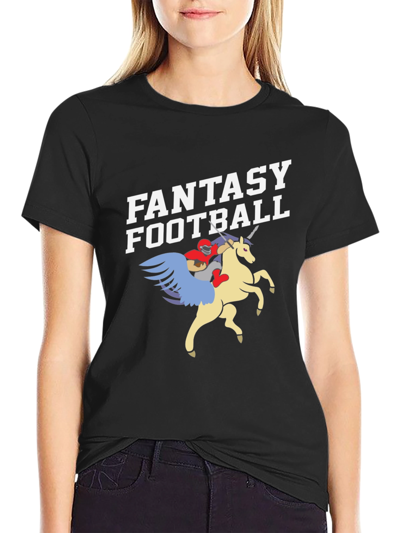 Fantasy Football T-Shirt: Unicorn Rider