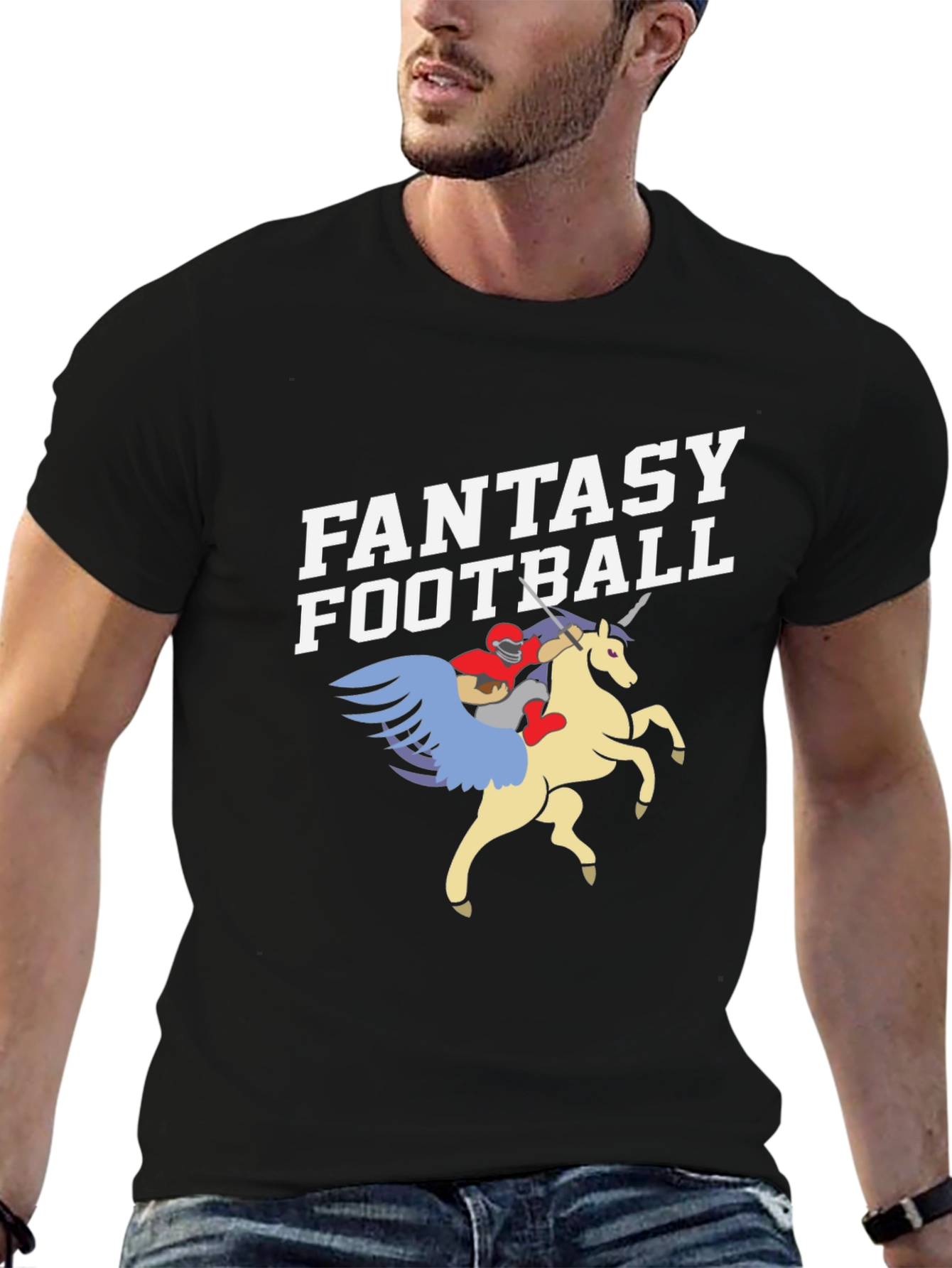 Fantasy Football T-Shirt: Unicorn Rider