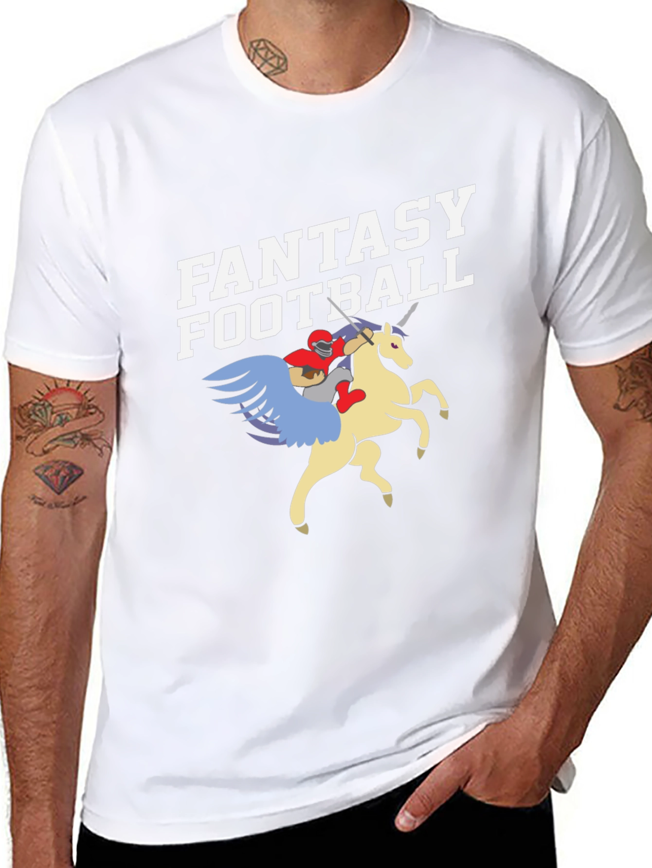 Fantasy Football T-Shirt: Unicorn Rider