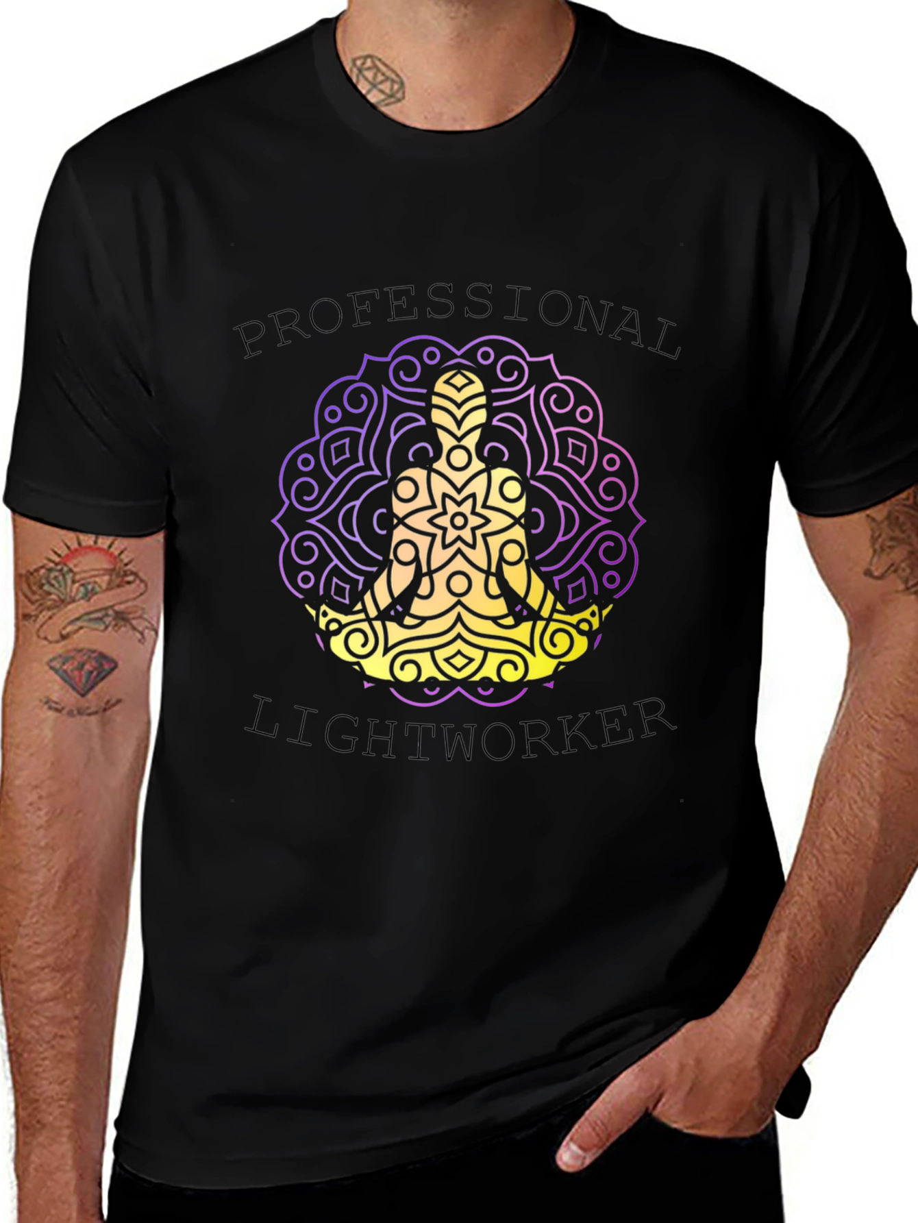 Professional Lightworker Graphic T-Shirt