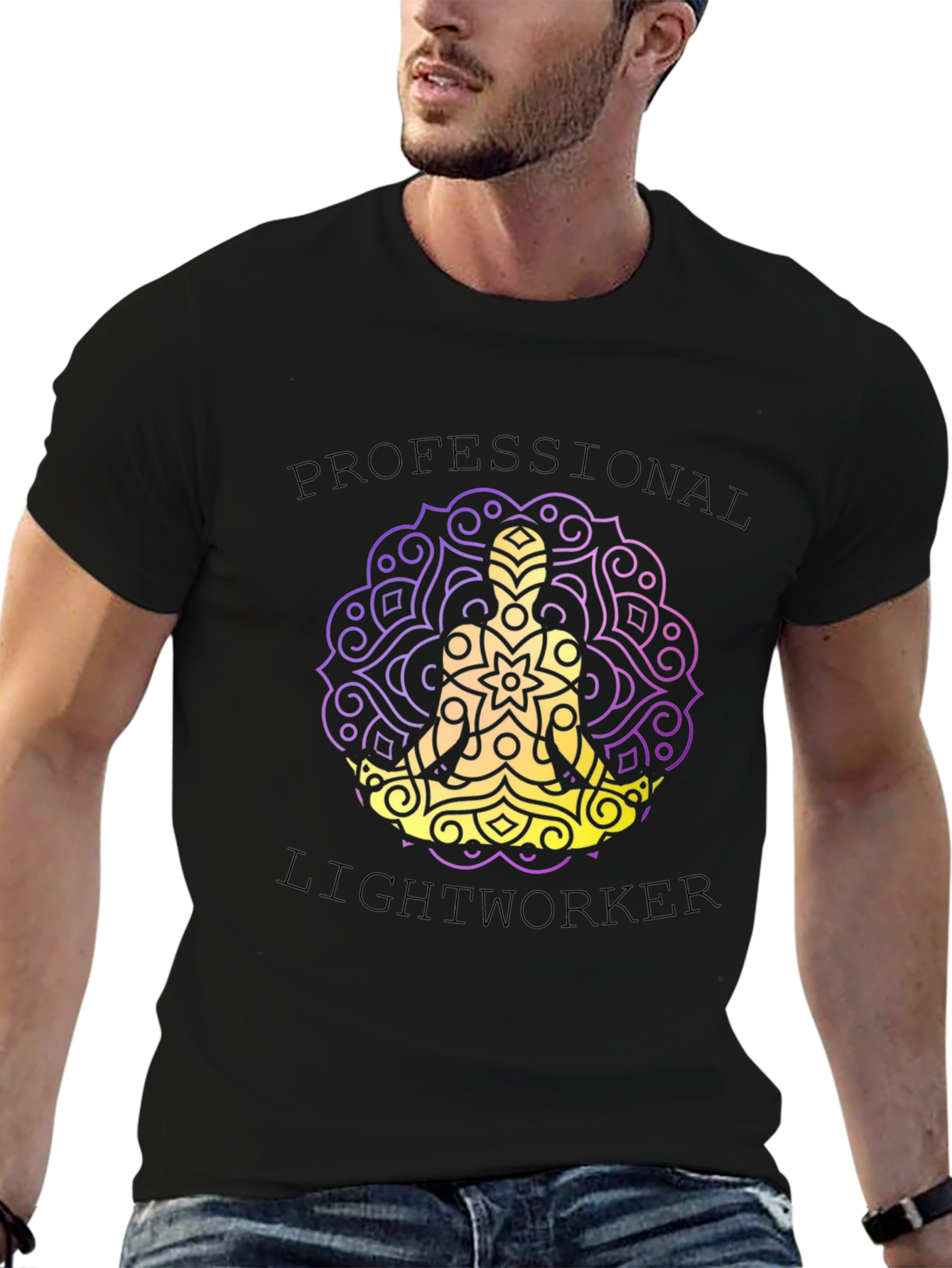 Professional Lightworker Graphic T-Shirt
