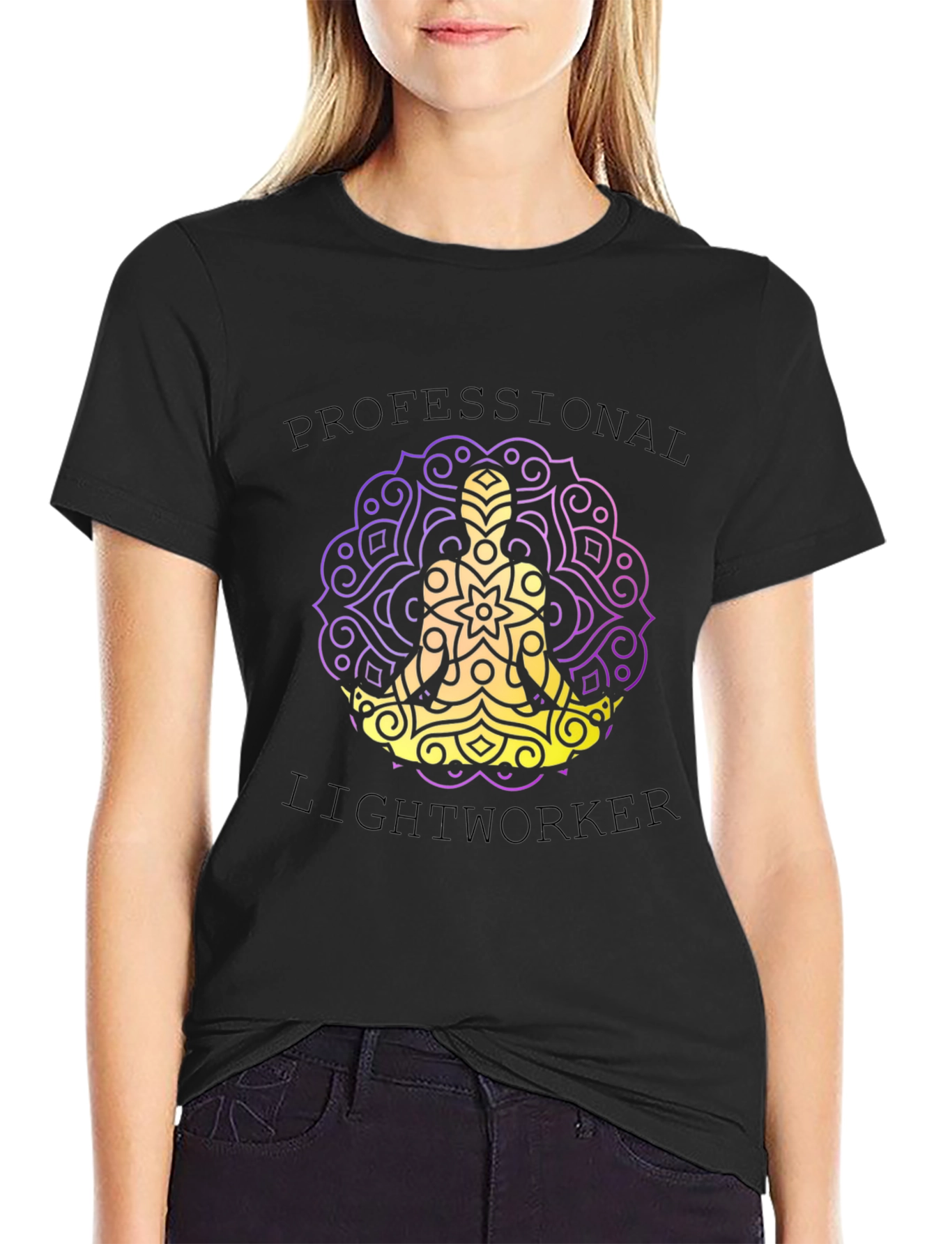 Professional Lightworker Graphic T-Shirt