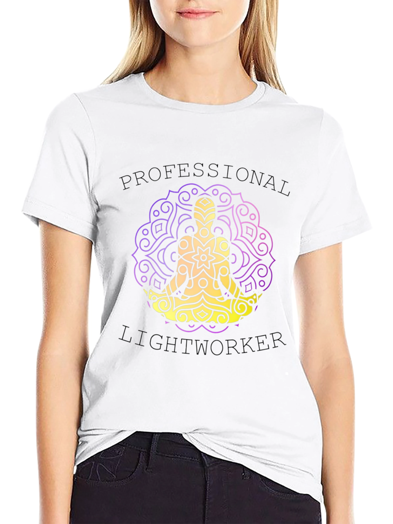 Professional Lightworker Graphic T-Shirt