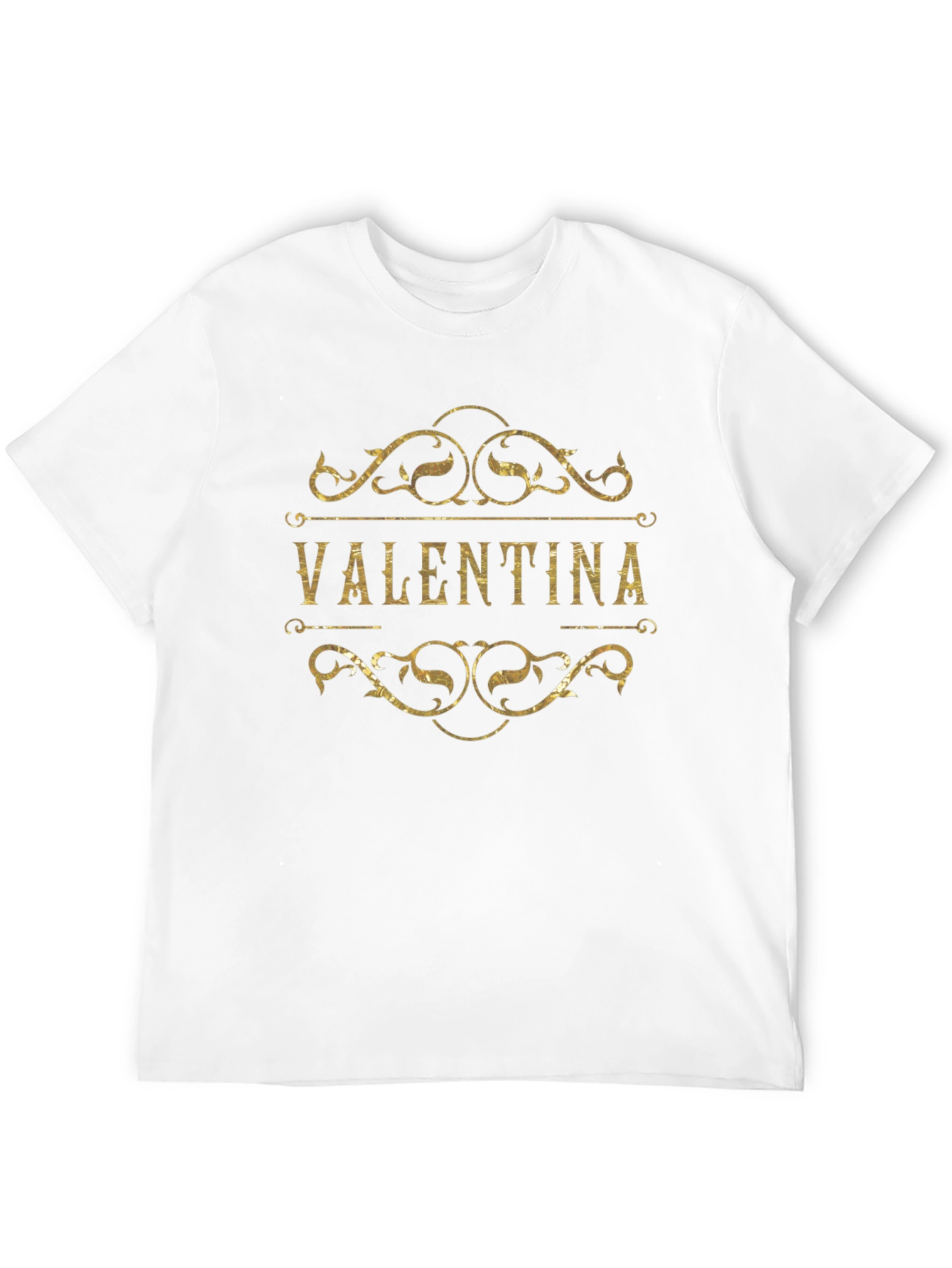 Valentina Graphic Print Tee - Stylish Black Cotton T-Shirt