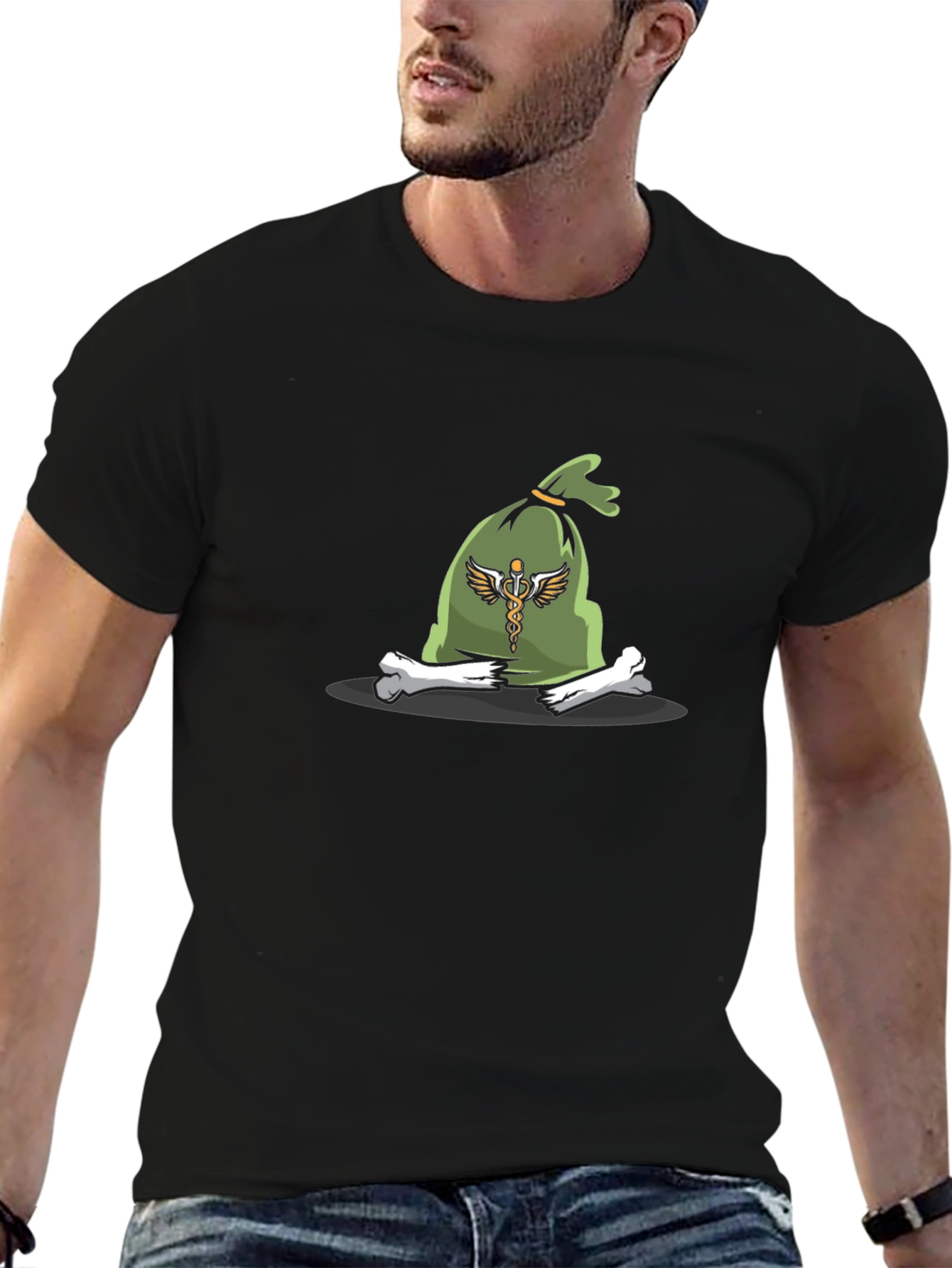 Medical Bag & Bones Black T-Shirt