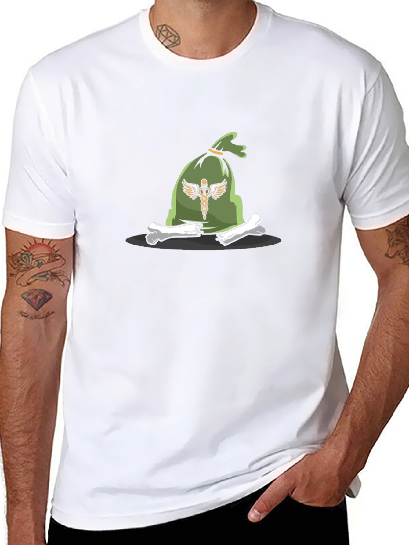 Medical Bag & Bones Black T-Shirt