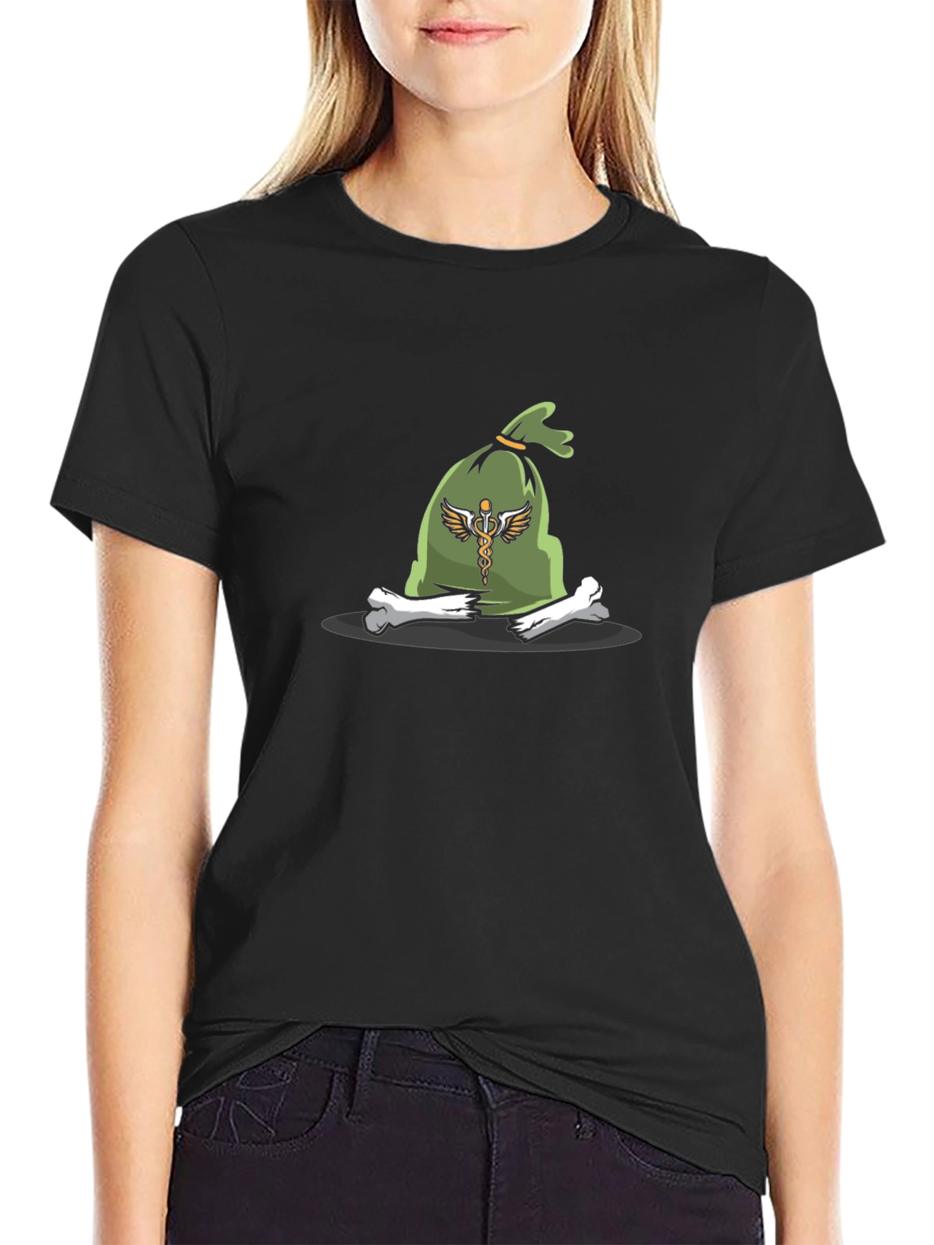 Medical Bag & Bones Black T-Shirt