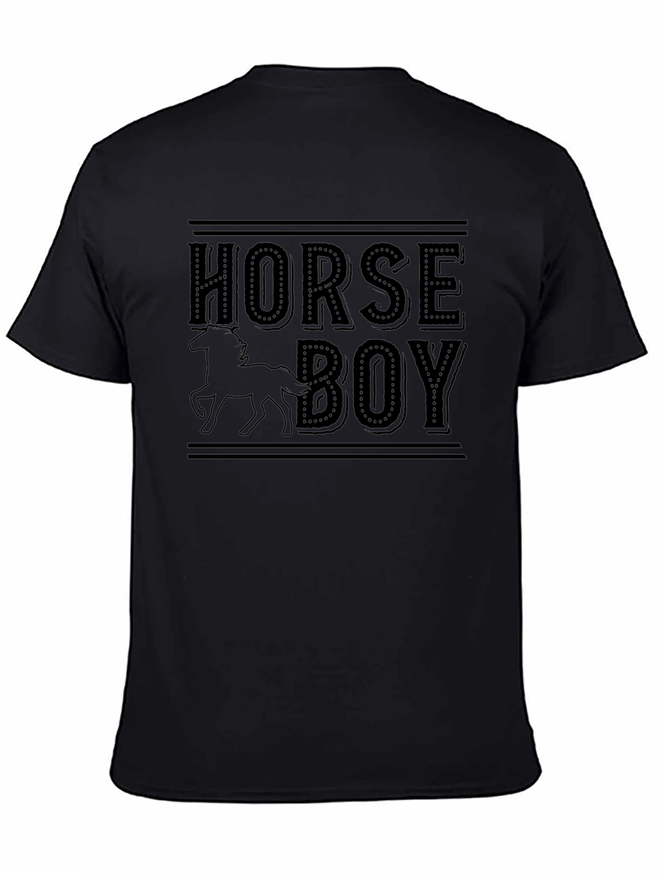Horse Boy T-Shirt - Equestrian Humor Tee