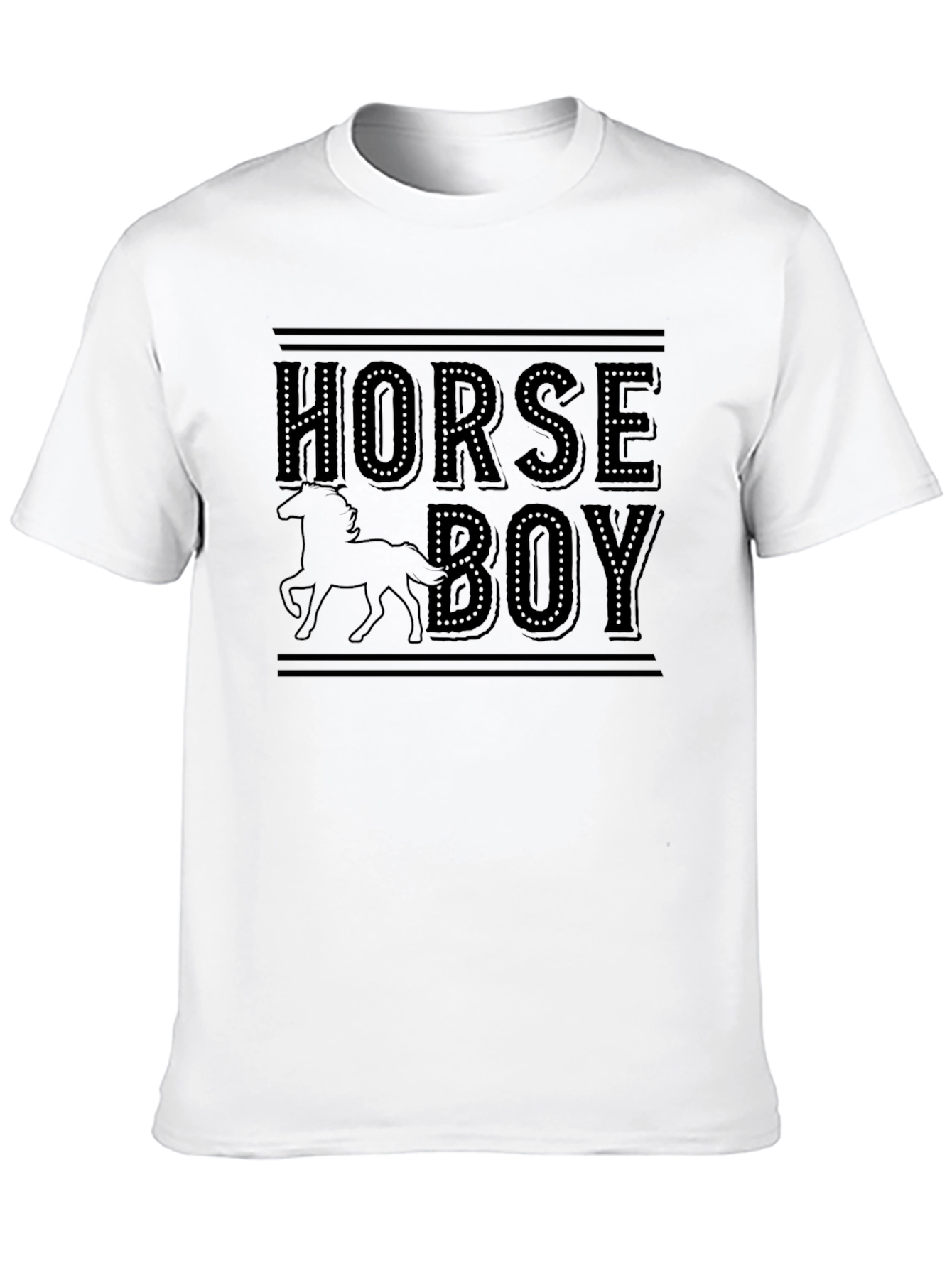 Horse Boy T-Shirt - Equestrian Humor Tee