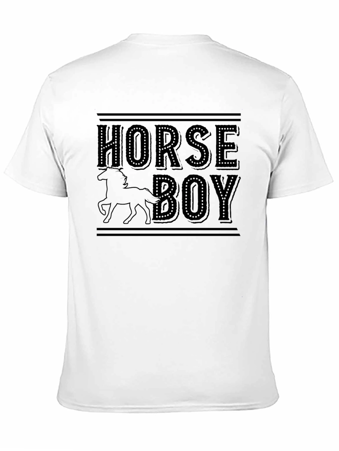Horse Boy T-Shirt - Equestrian Humor Tee