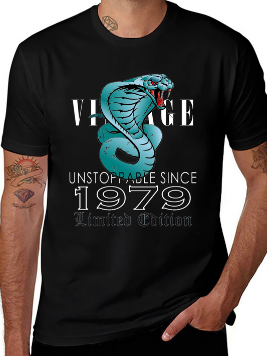 Vintage Cobra T-Shirt - Unstoppable Since 1979