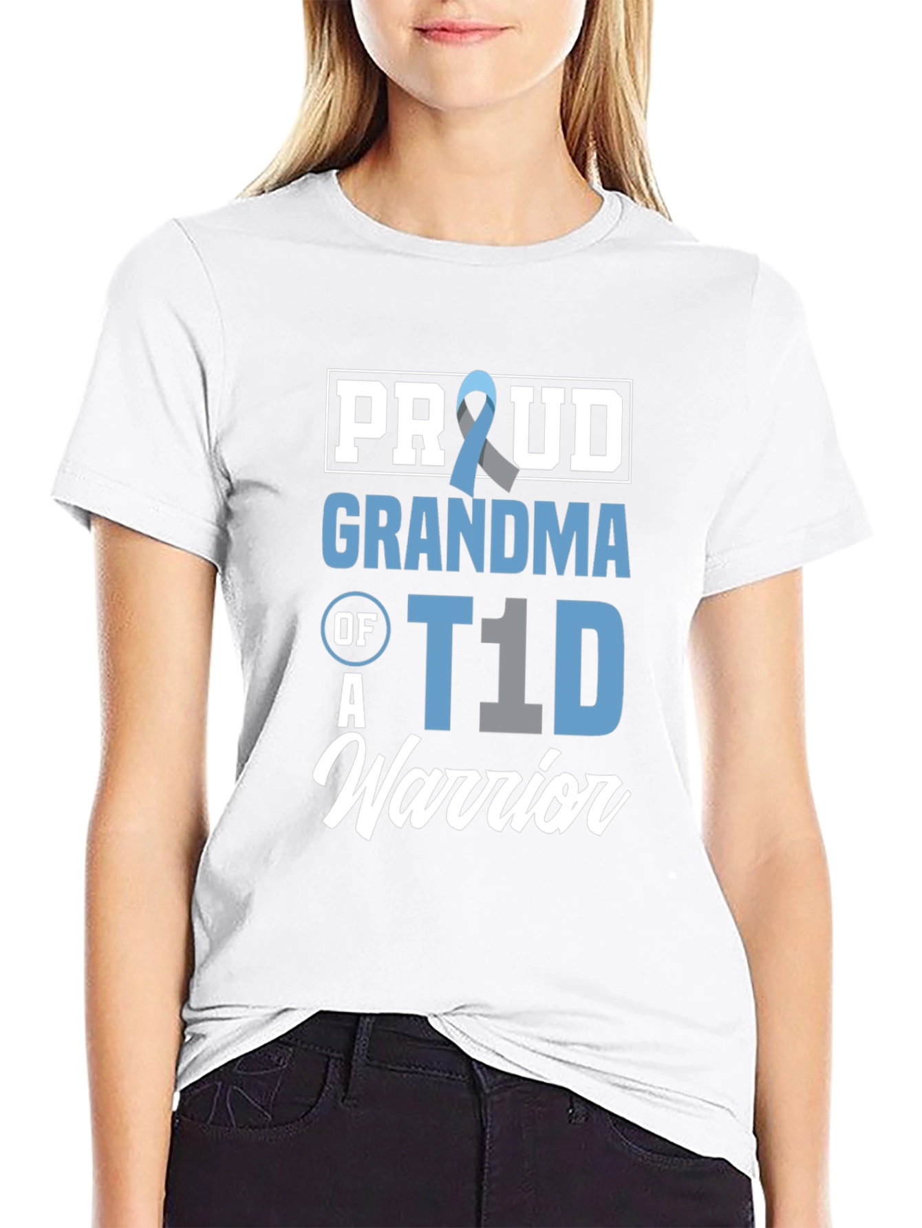 Proud Grandma of a T1D Warrior T-Shirt