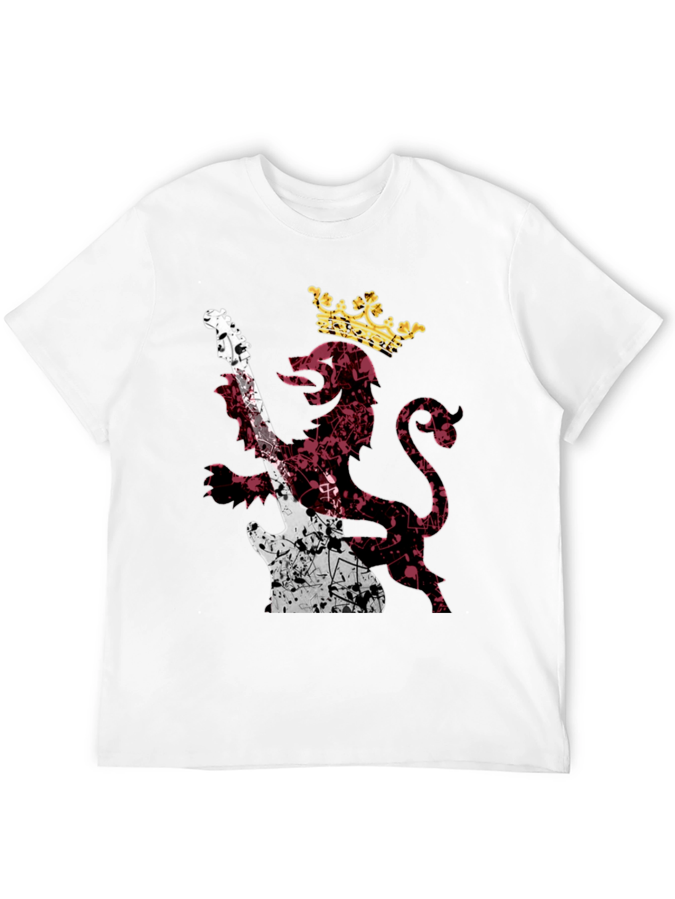 King Lion Guitar T-Shirt