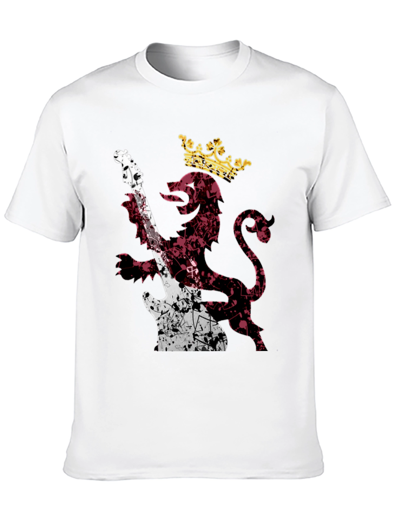 King Lion Guitar T-Shirt