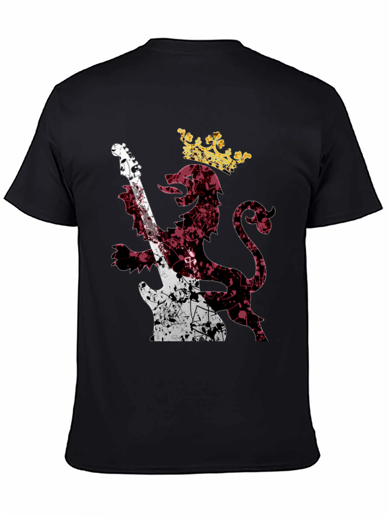 King Lion Guitar T-Shirt