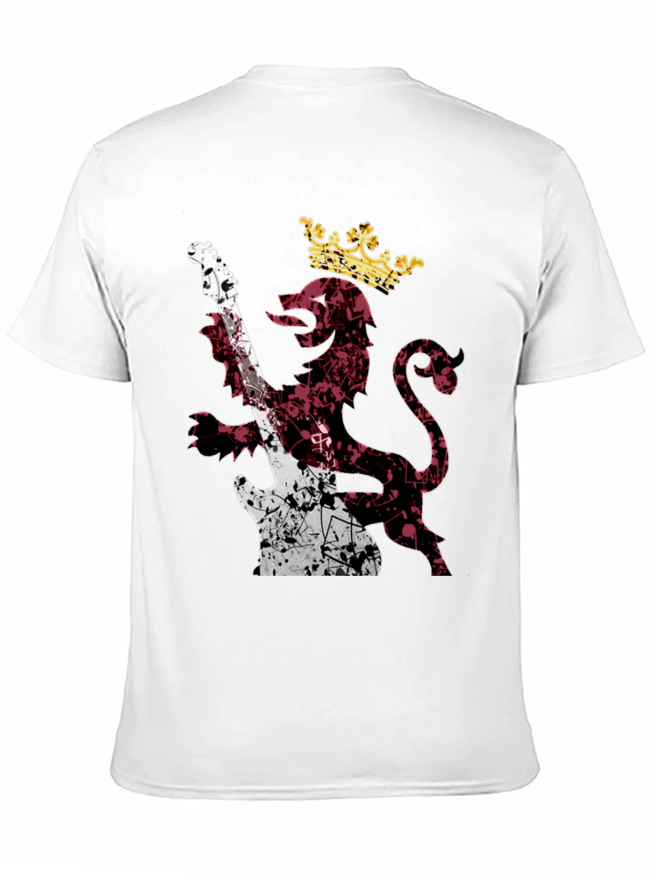 King Lion Guitar T-Shirt