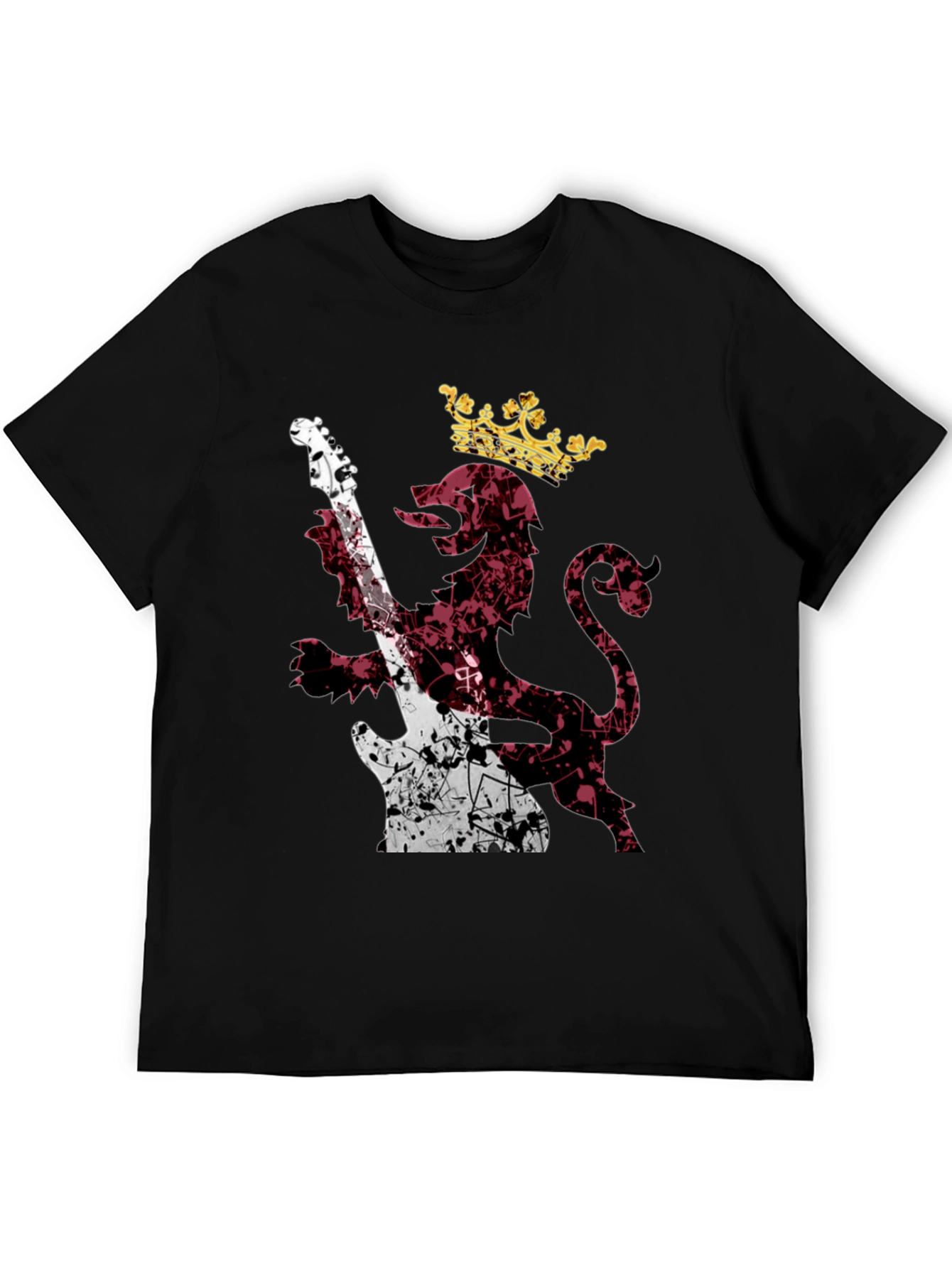 King Lion Guitar T-Shirt