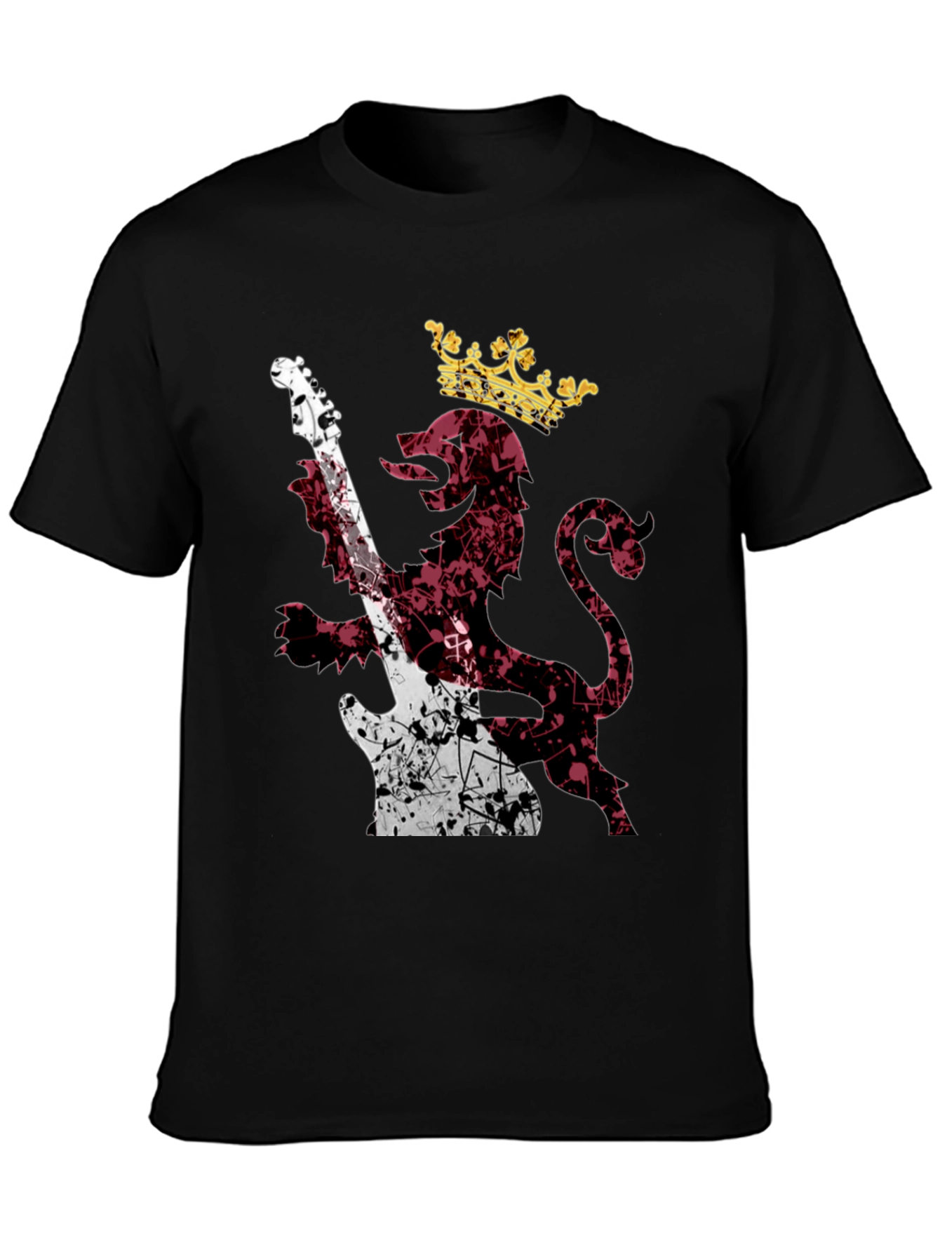 King Lion Guitar T-Shirt