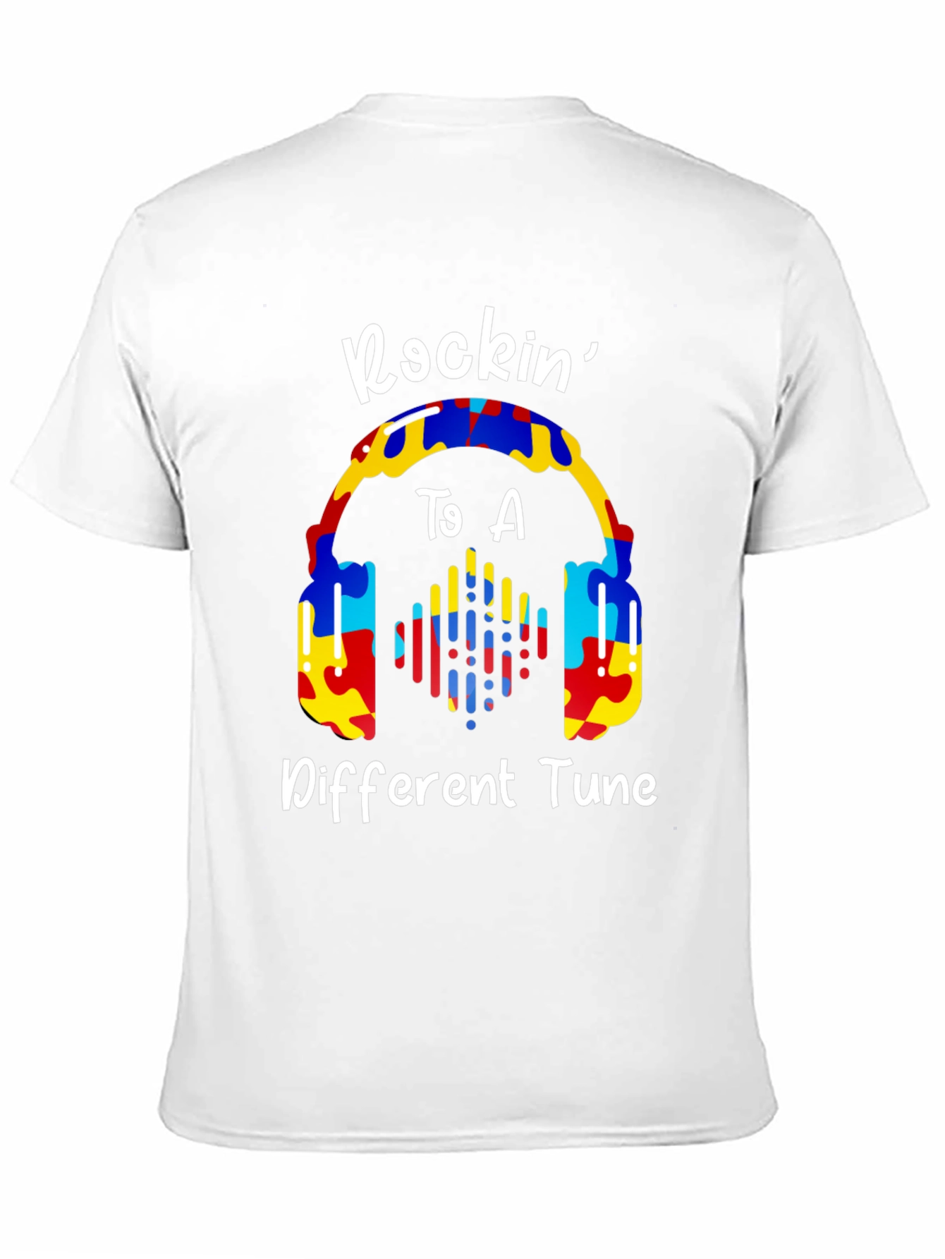 Rockin to a Different Tune Autism Awareness T-Shirt