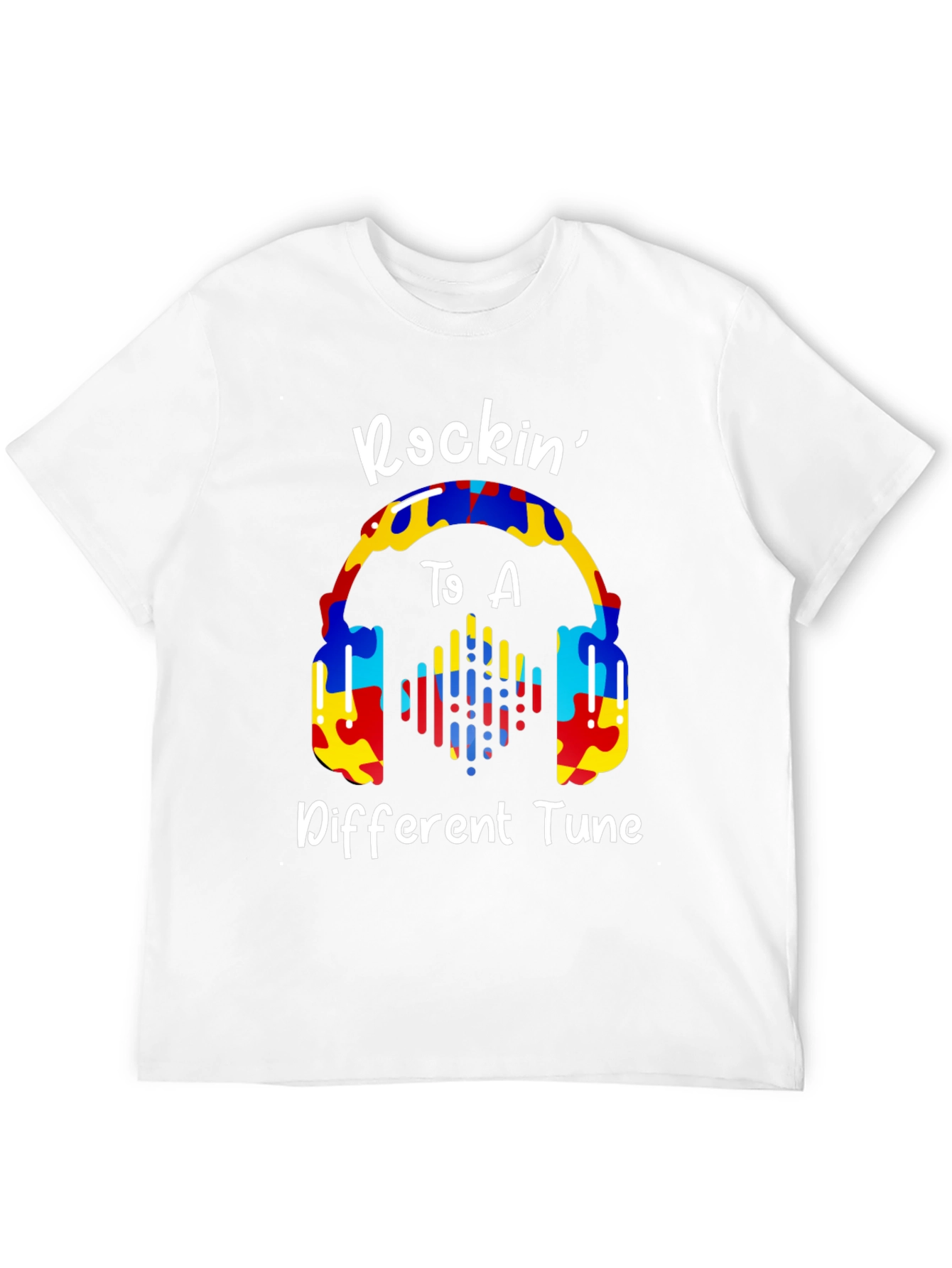 Rockin to a Different Tune Autism Awareness T-Shirt