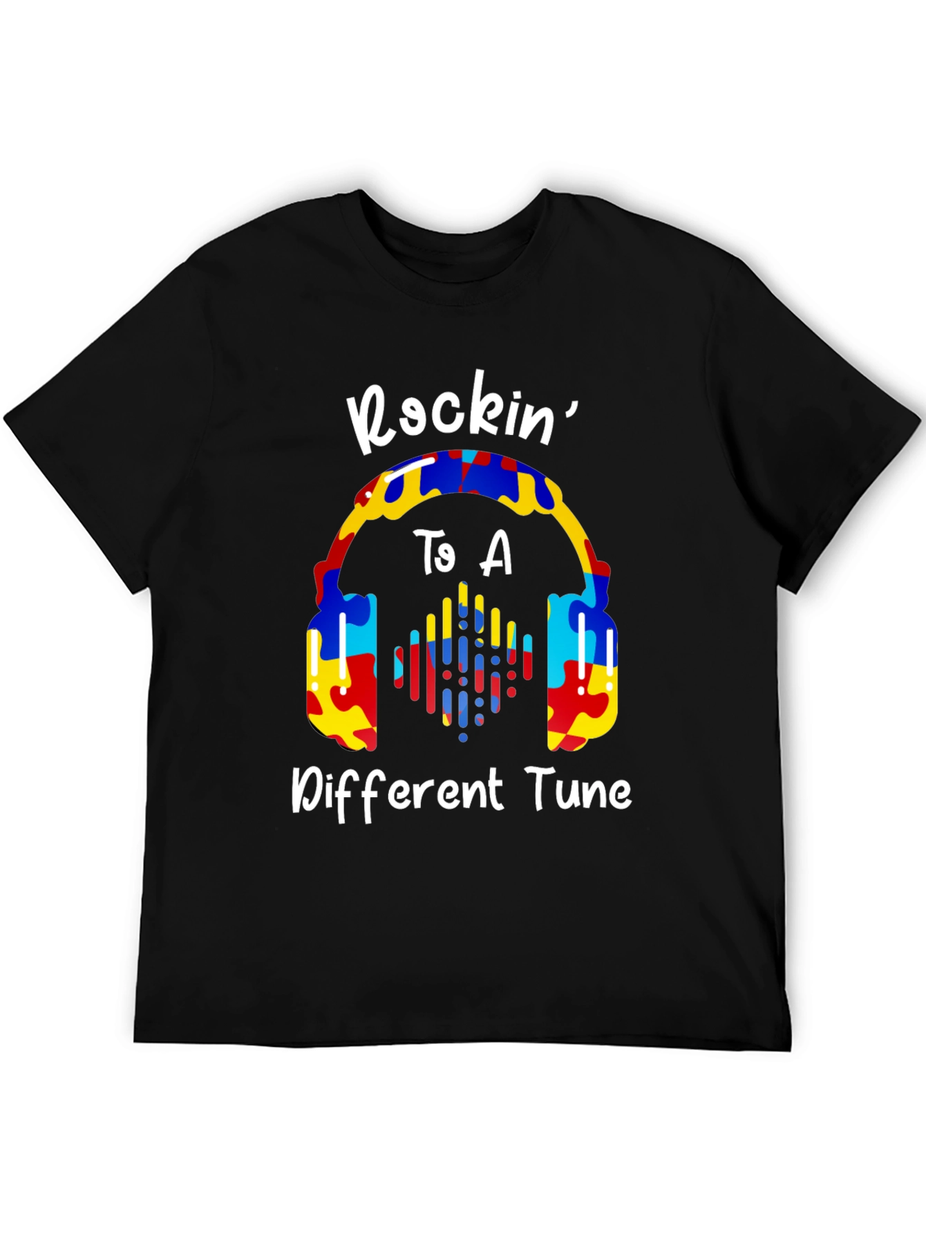 Rockin to a Different Tune Autism Awareness T-Shirt