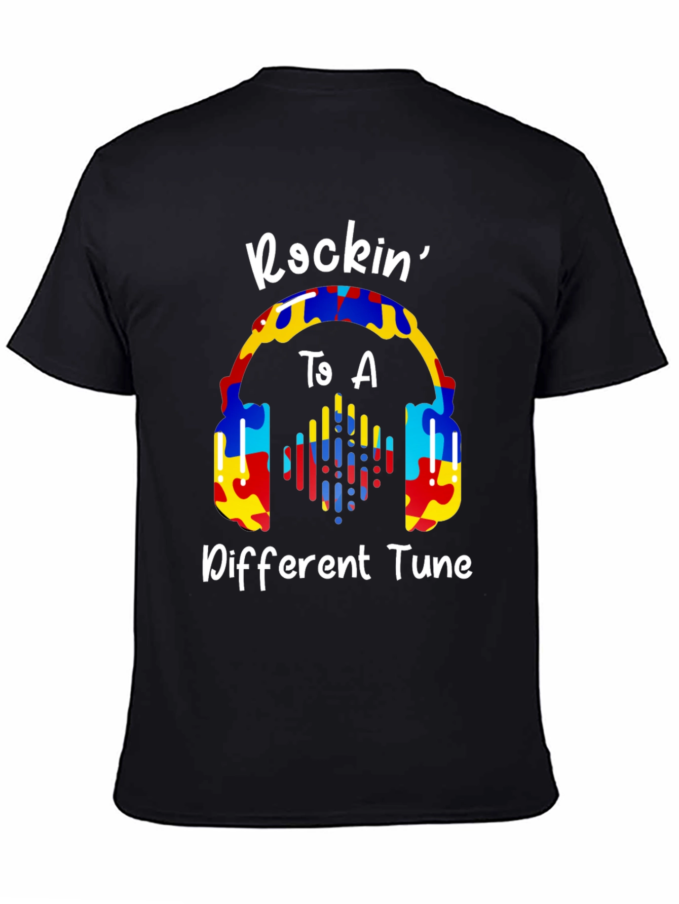 Rockin to a Different Tune Autism Awareness T-Shirt