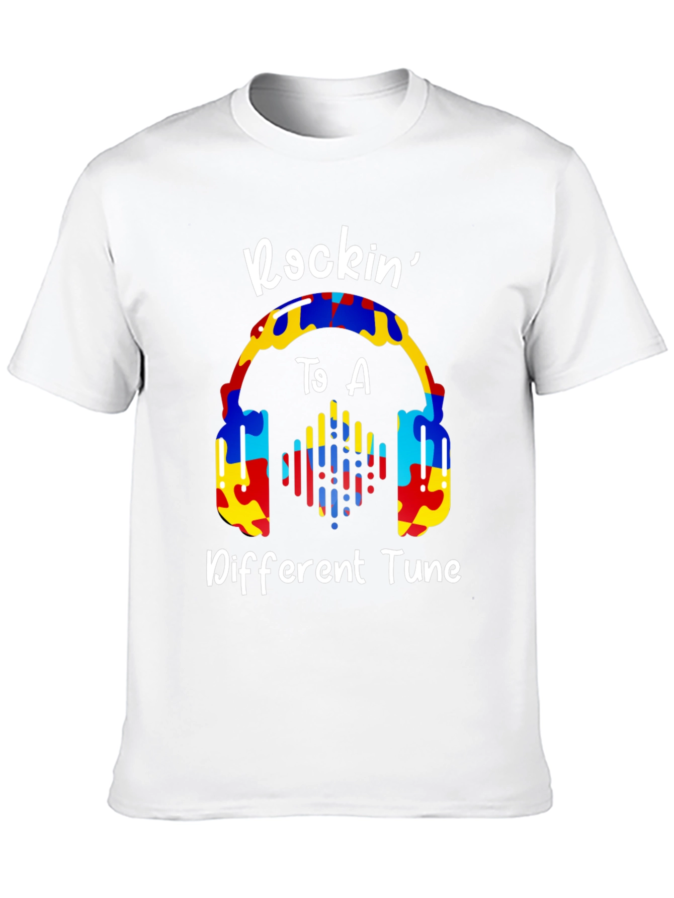 Rockin to a Different Tune Autism Awareness T-Shirt