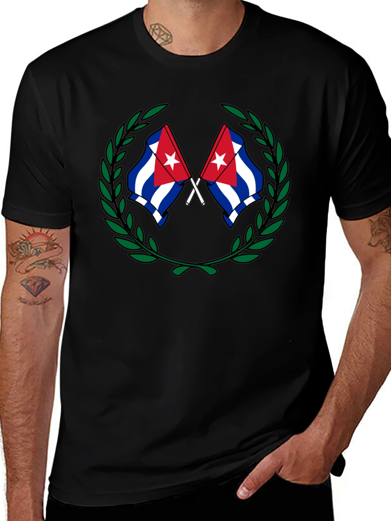 Cuba Flag T-Shirt -  Cuban Pride Tee