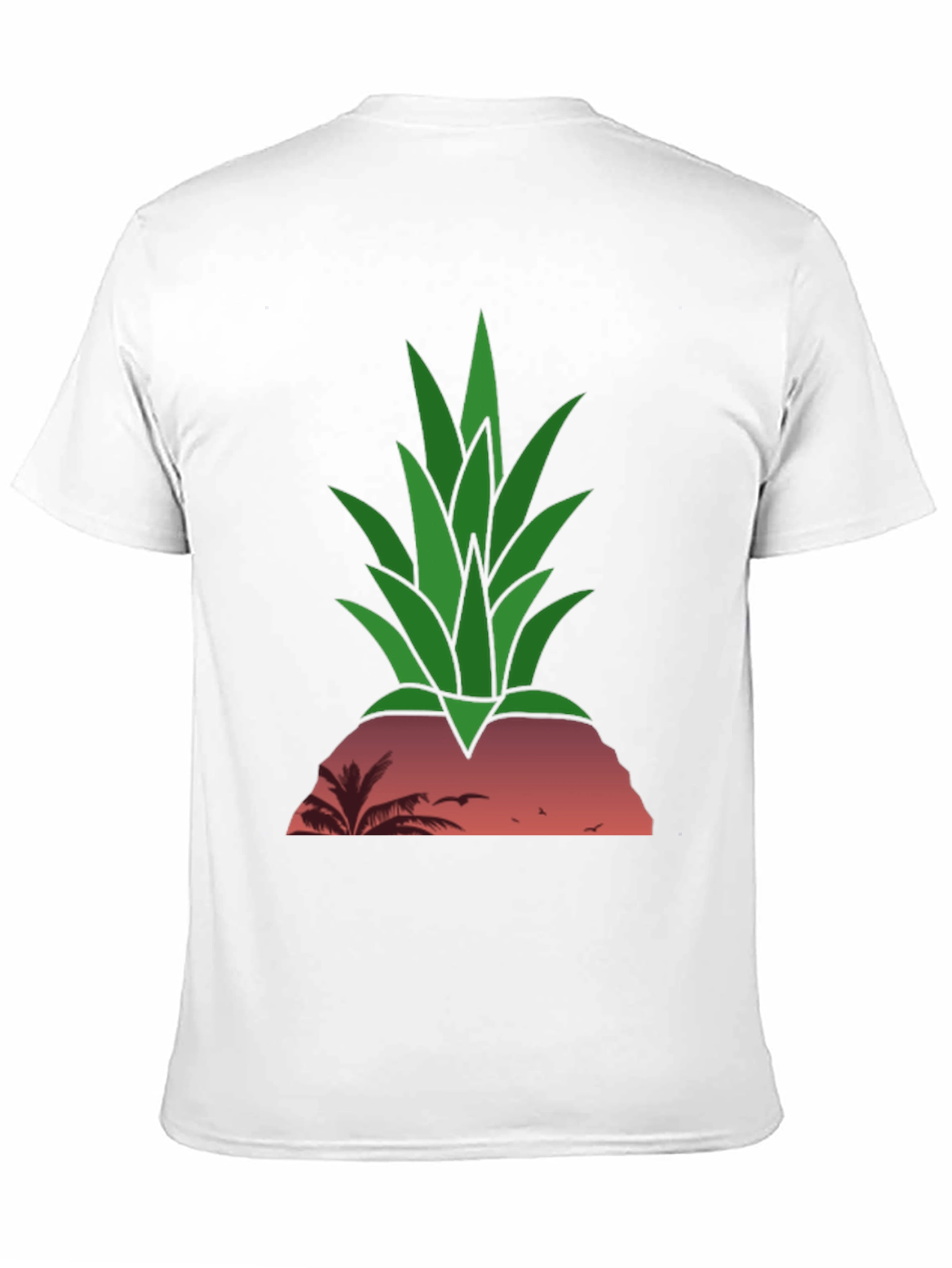 Tropical Pineapple Sunset T-Shirt