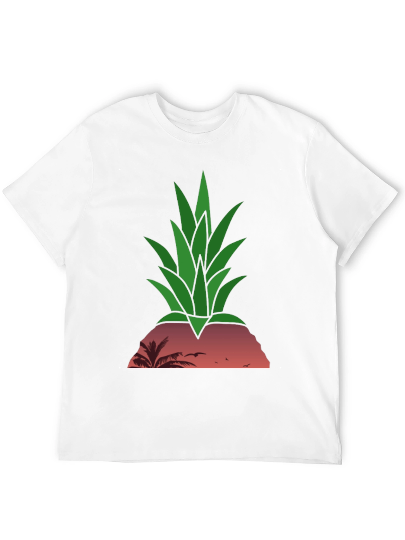Tropical Pineapple Sunset T-Shirt