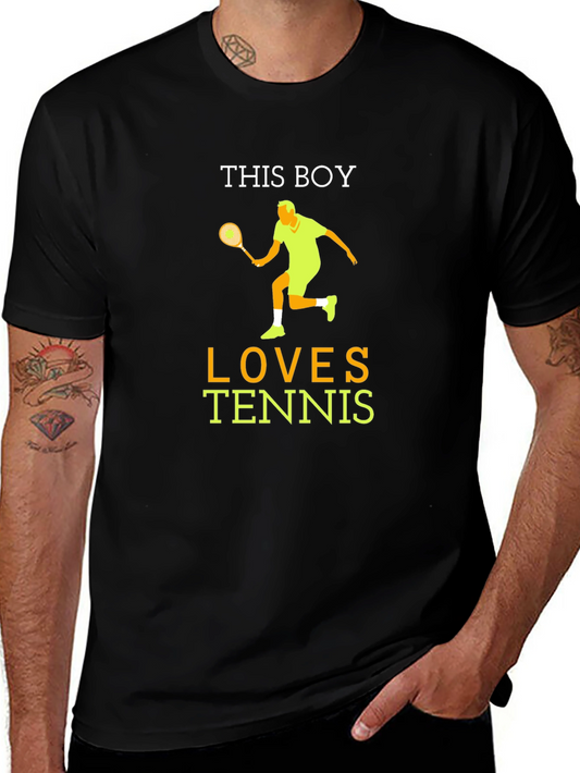 Tennis Lover Boys T-Shirt