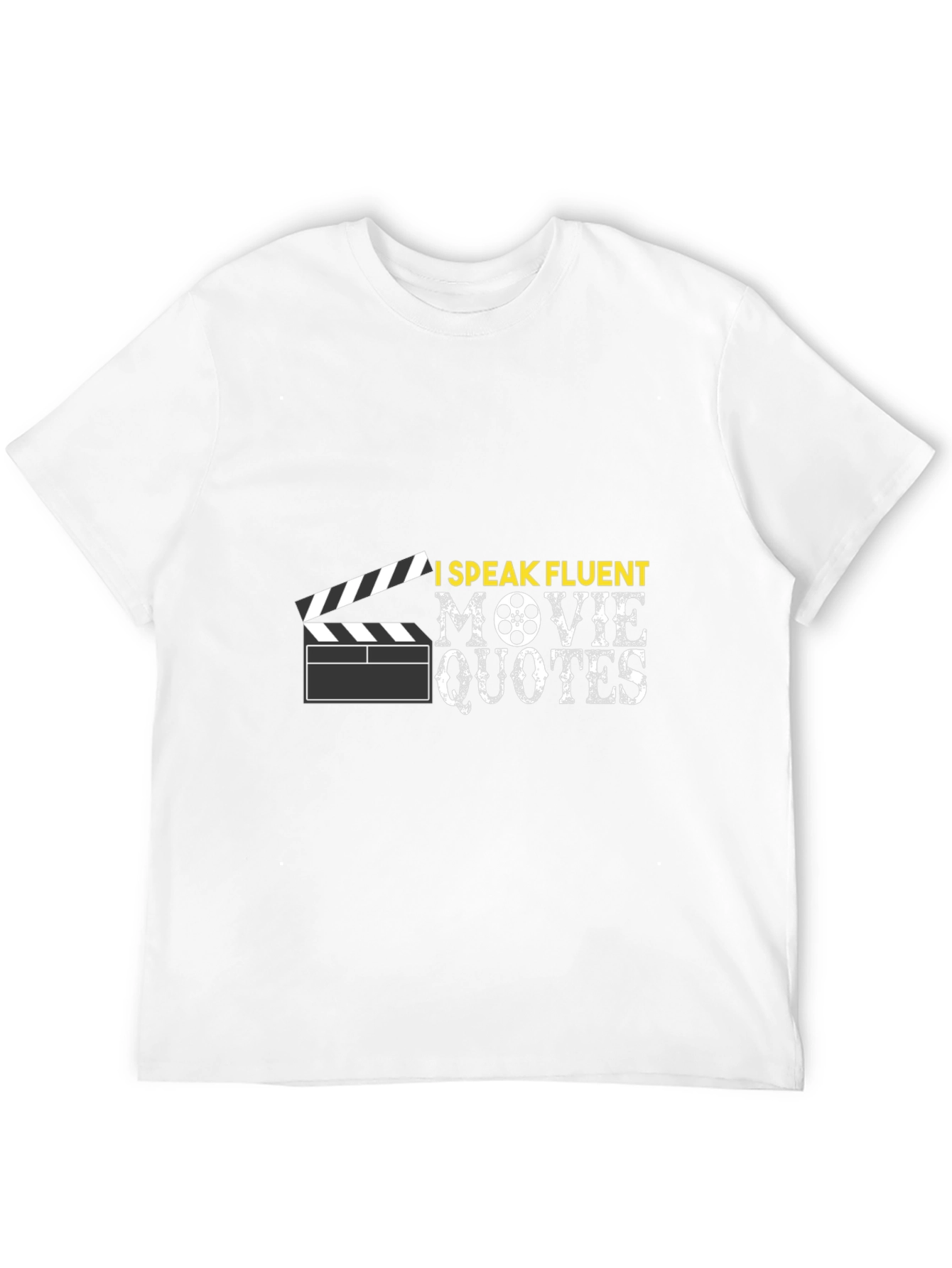 I Speak Fluent Movie Quotes Black T-Shirt
