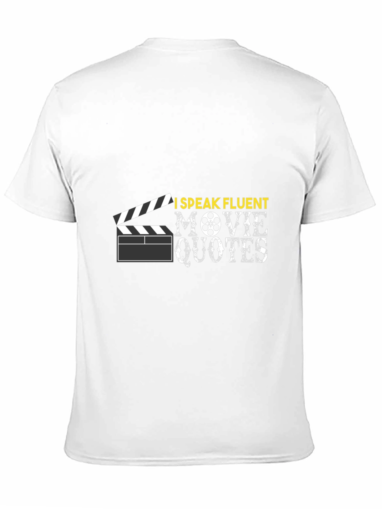 I Speak Fluent Movie Quotes Black T-Shirt