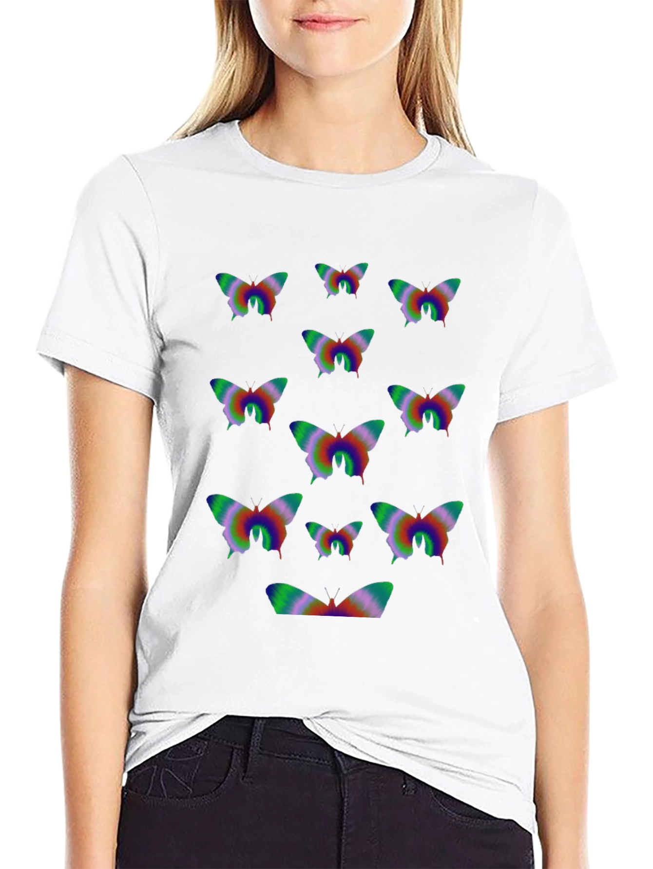 Butterfly Graphic Tee - Stylish and Unique