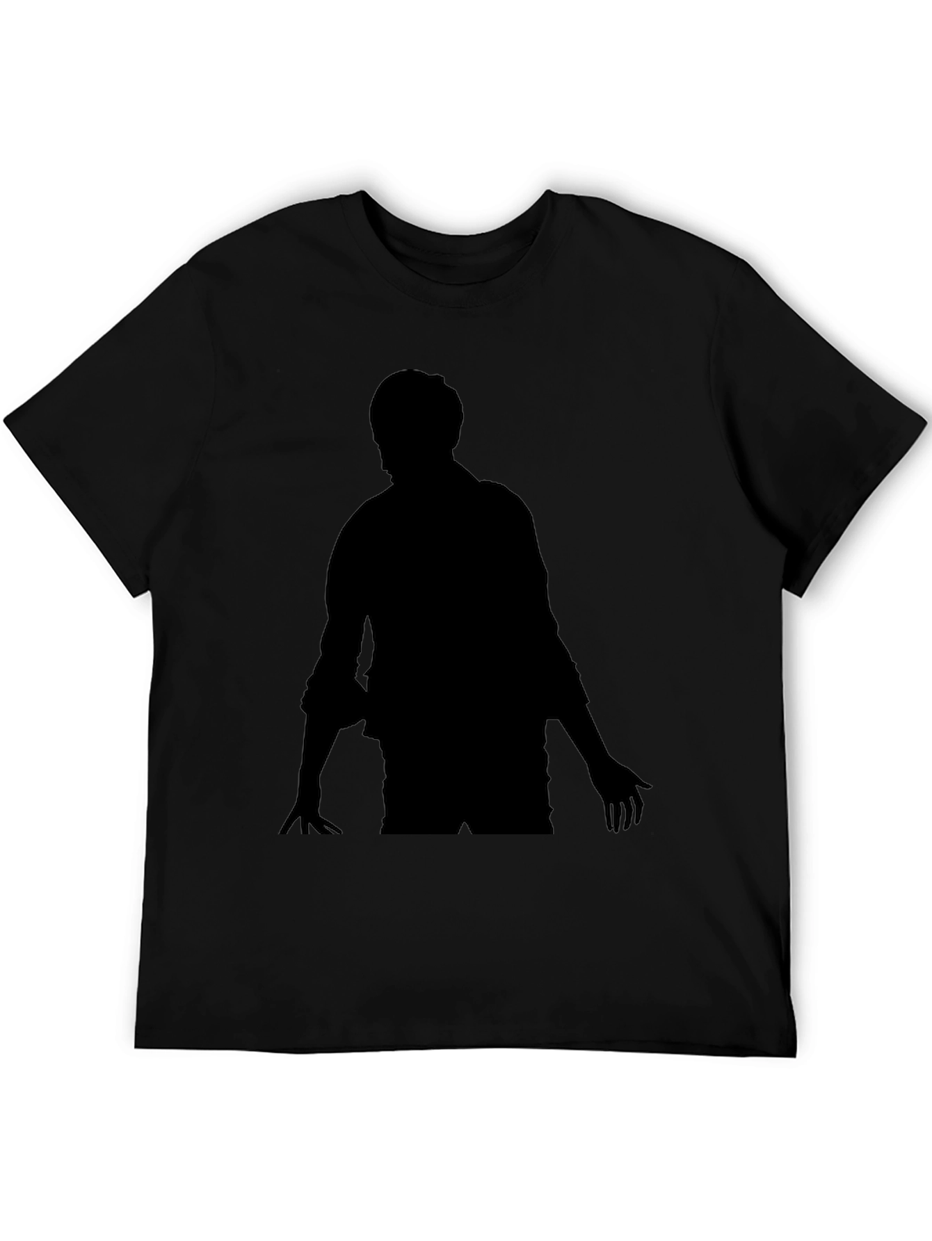Black Silhouette Graphic Tee