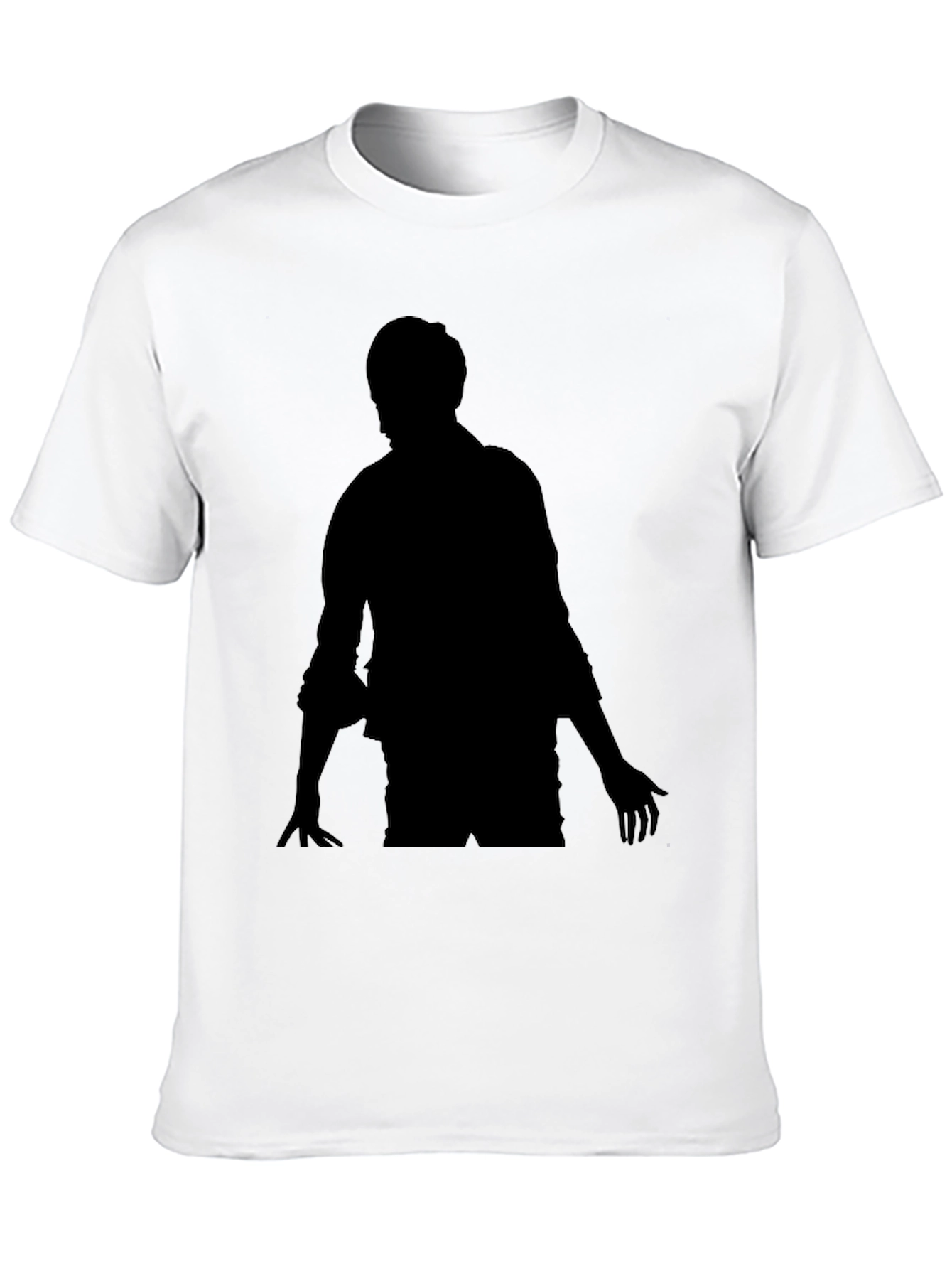 Black Silhouette Graphic Tee