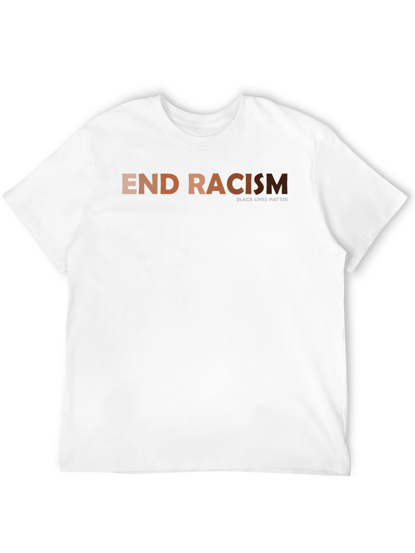 End Racism Black Lives Matter T-Shirt